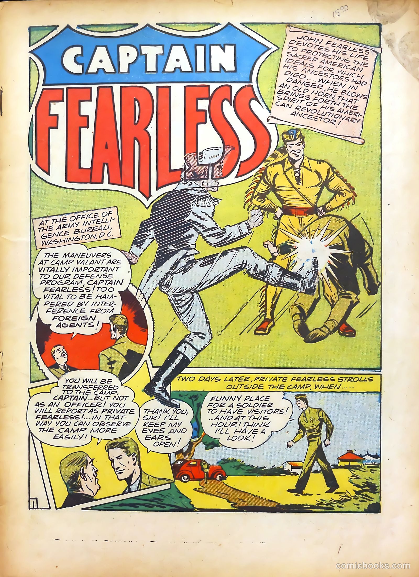 Captain Fearless Comics #2 — page 3 of 68
