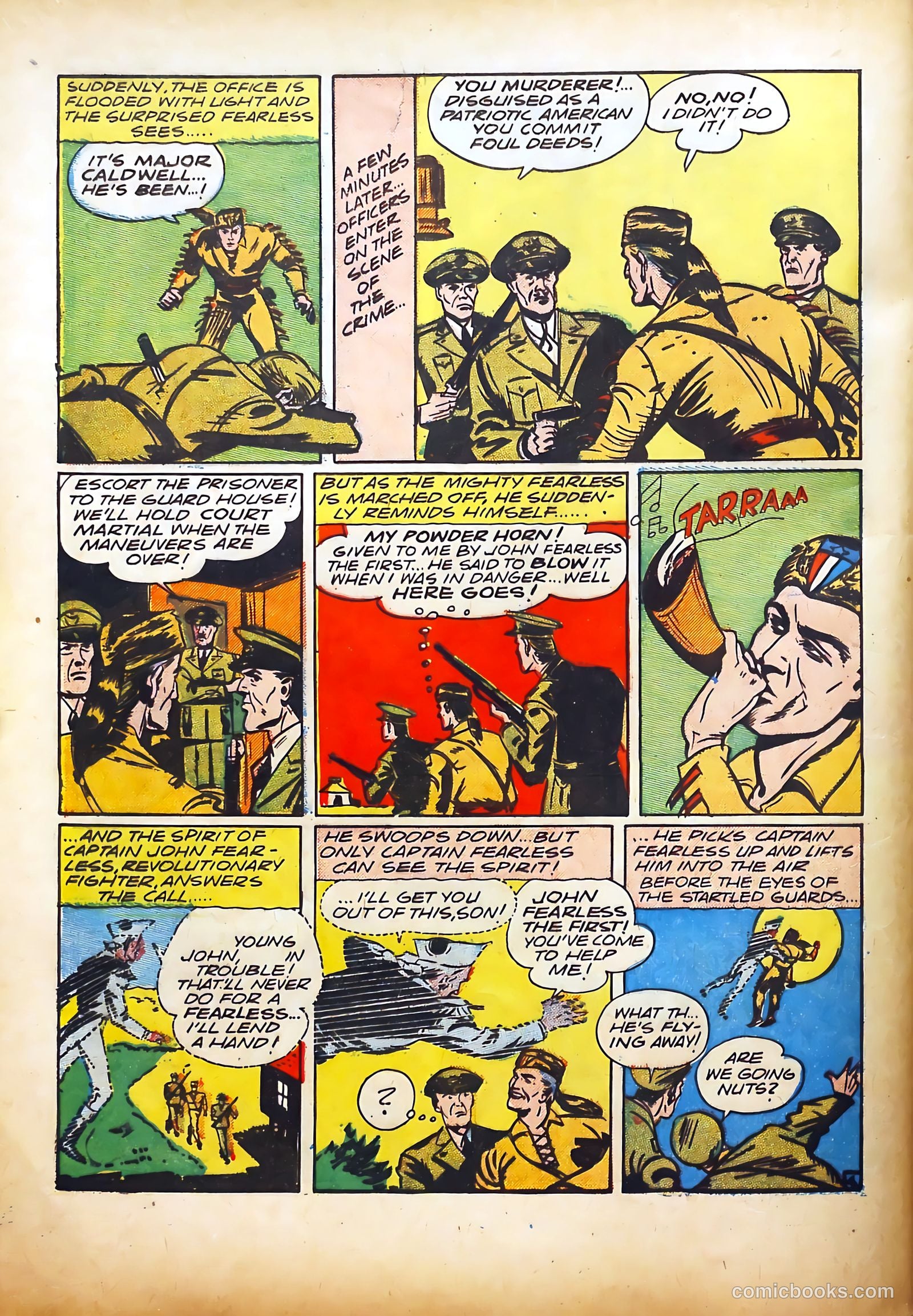 Captain Fearless Comics #2 — page 6 of 68