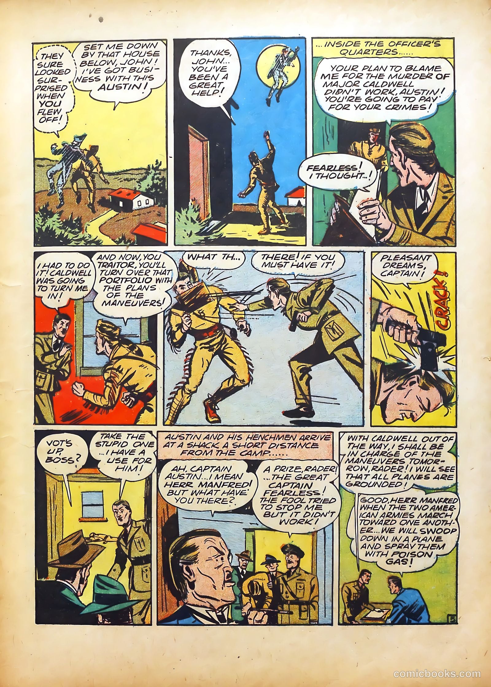 Captain Fearless Comics #2 — page 7 of 68