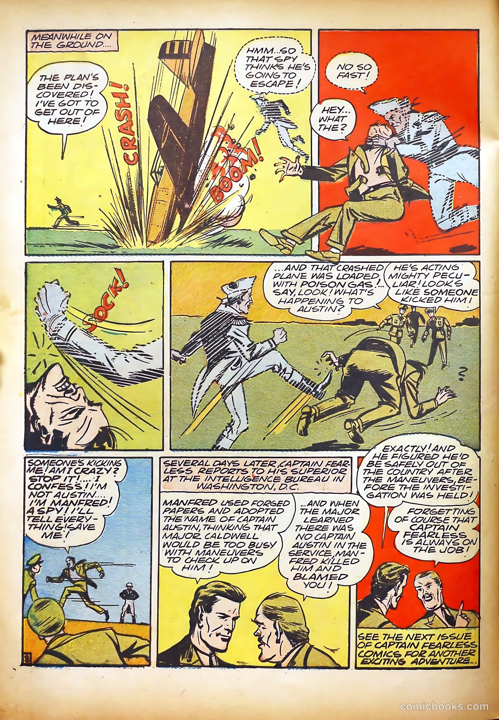 Captain Fearless Comics #2 — page 10 of 68