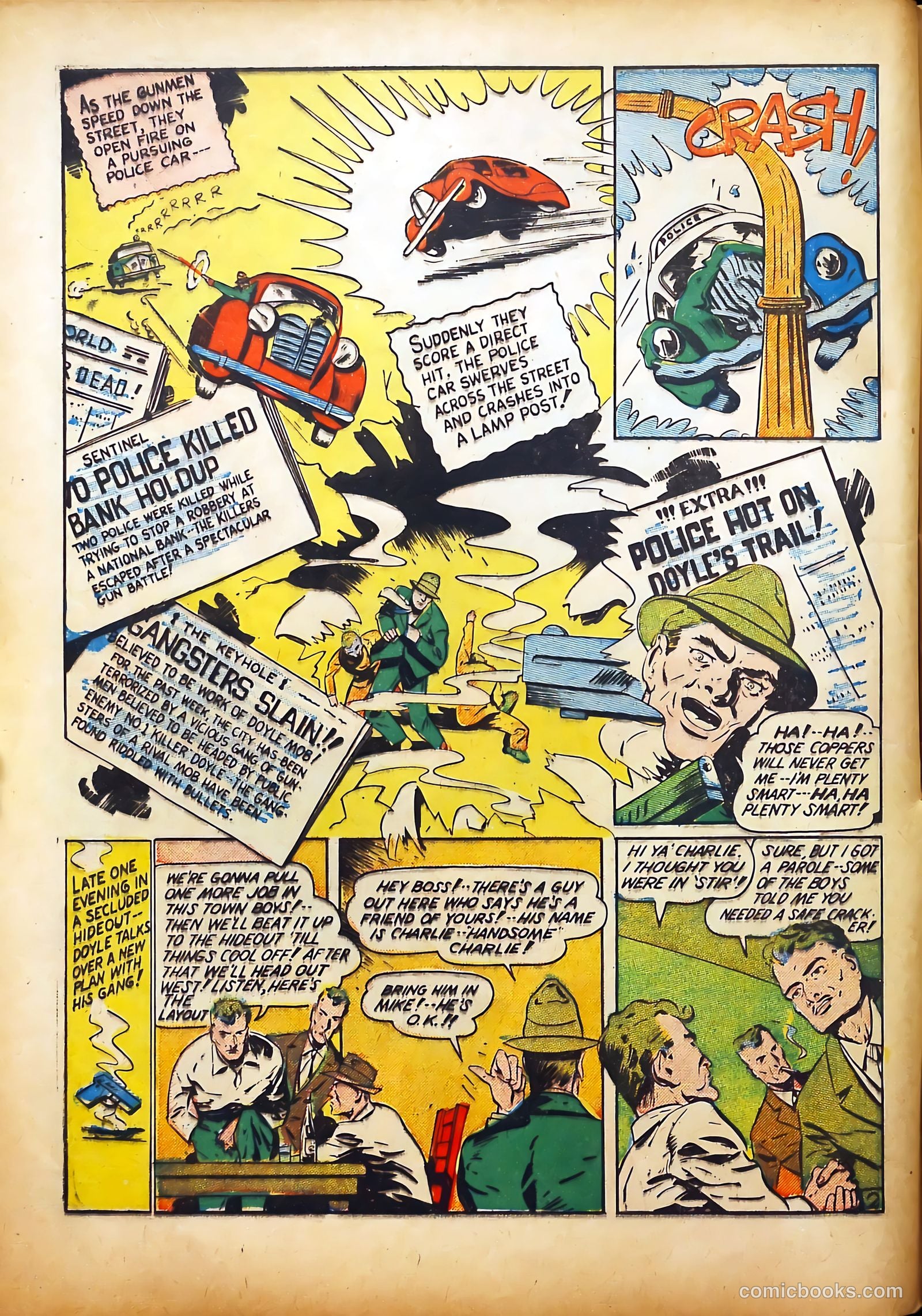 Captain Fearless Comics #2 — page 12 of 68