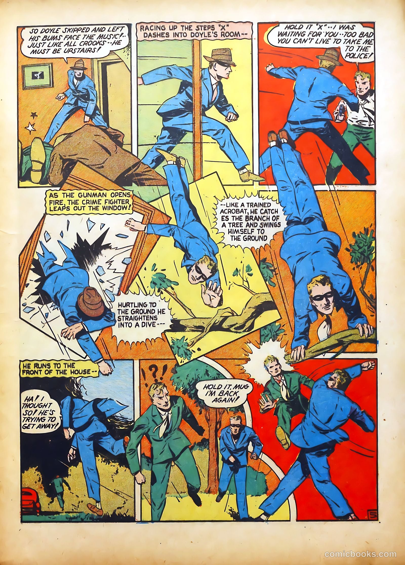 Captain Fearless Comics #2 — page 15 of 68