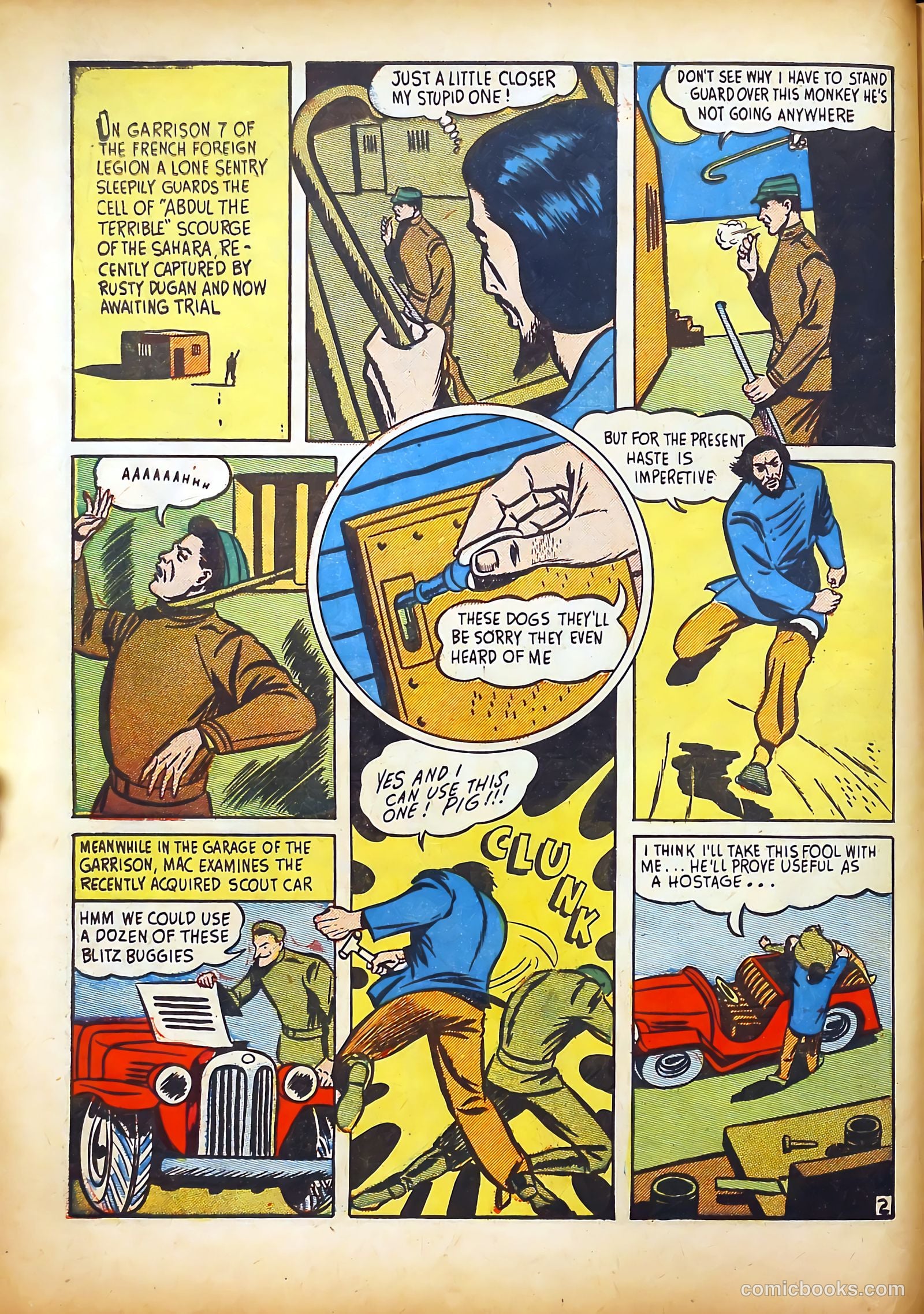 Captain Fearless Comics #2 — page 18 of 68