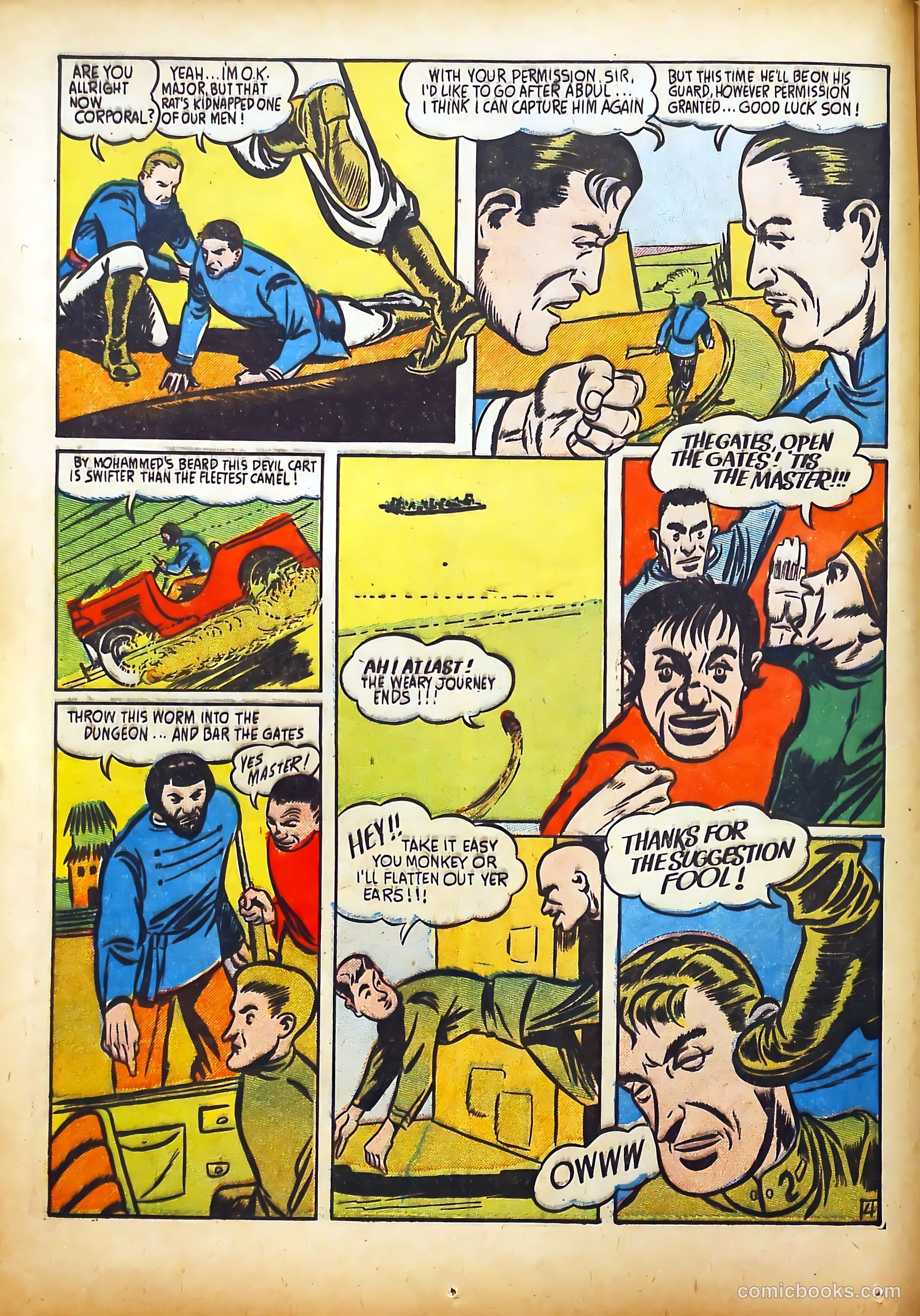 Captain Fearless Comics #2 — page 20 of 68