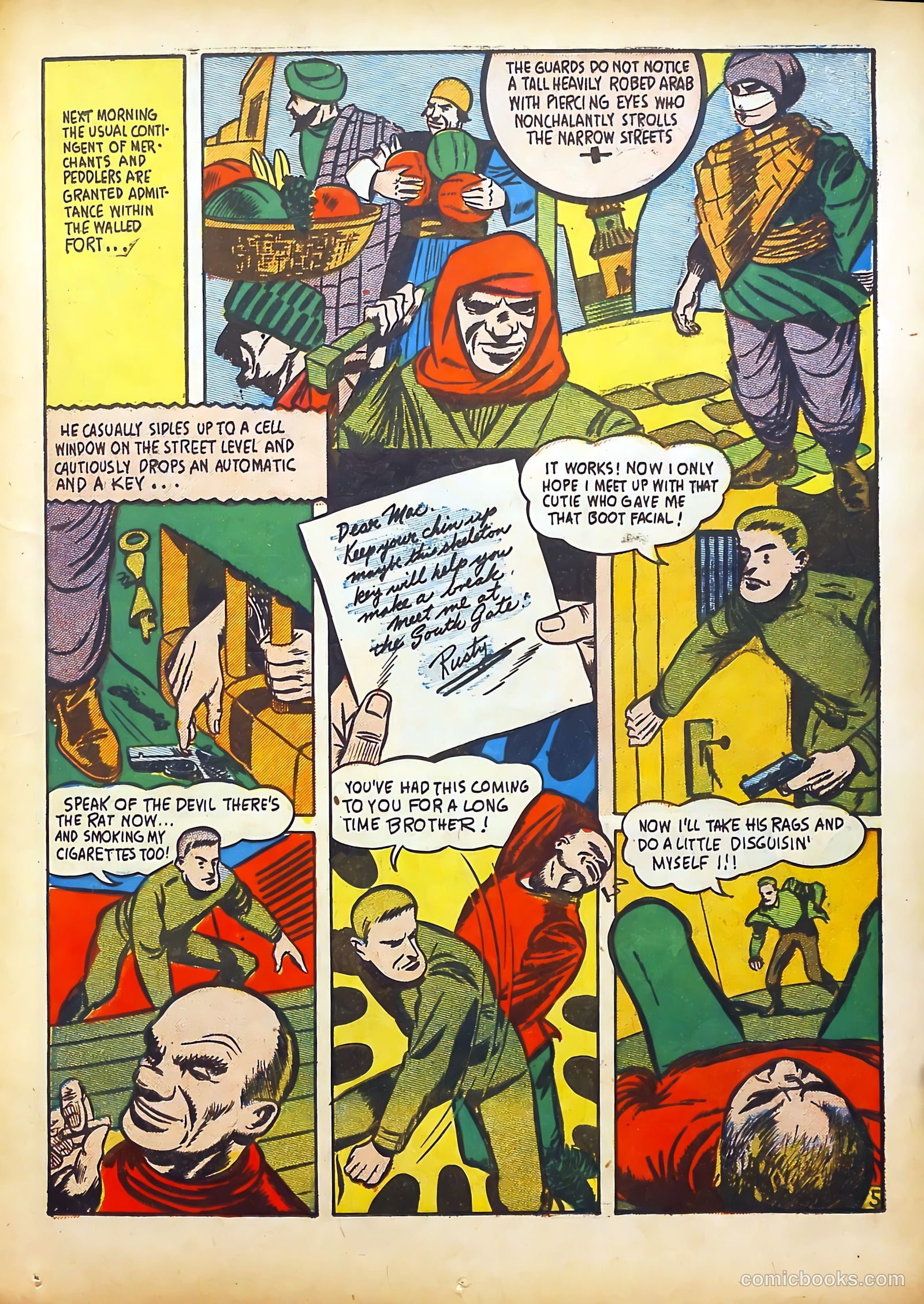 Captain Fearless Comics #2 — page 21 of 68