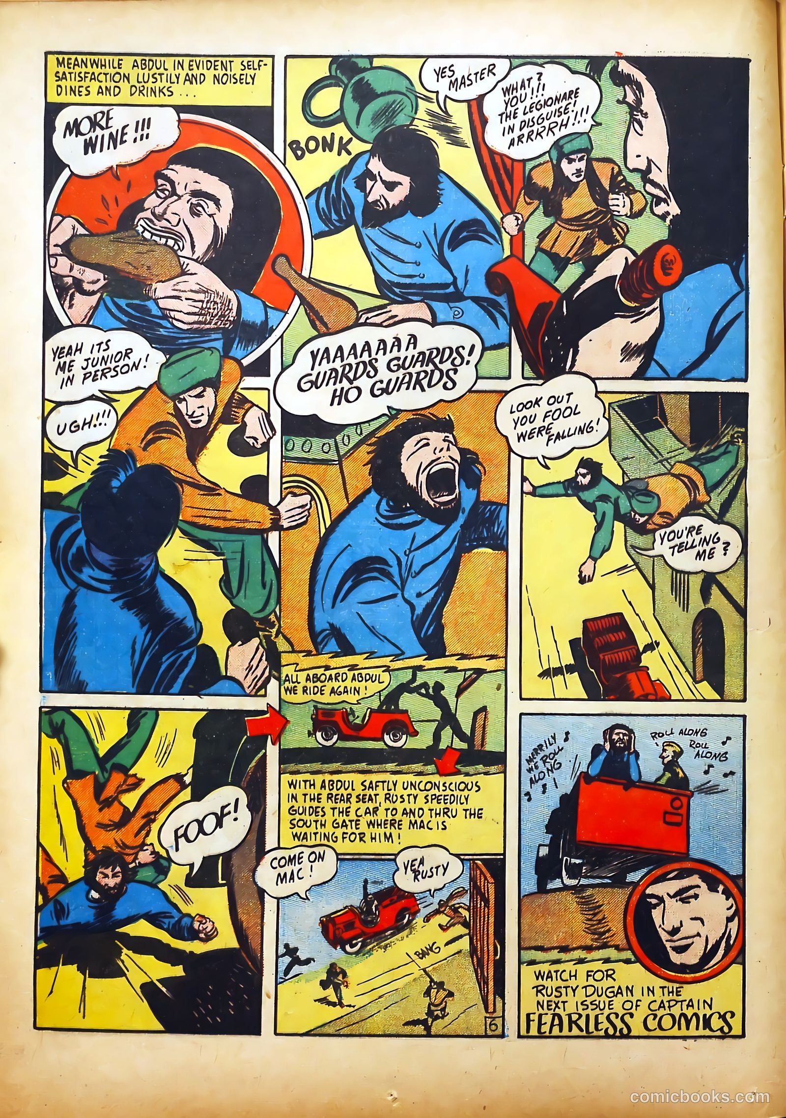Captain Fearless Comics #2 — page 22 of 68