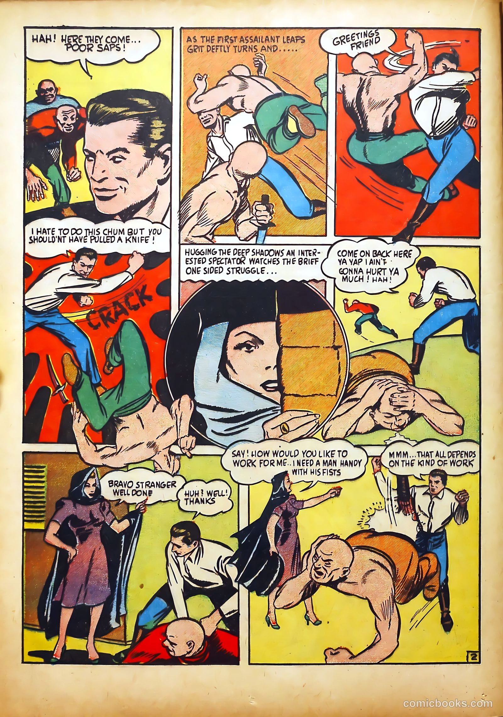 Captain Fearless Comics #2 — page 30 of 68