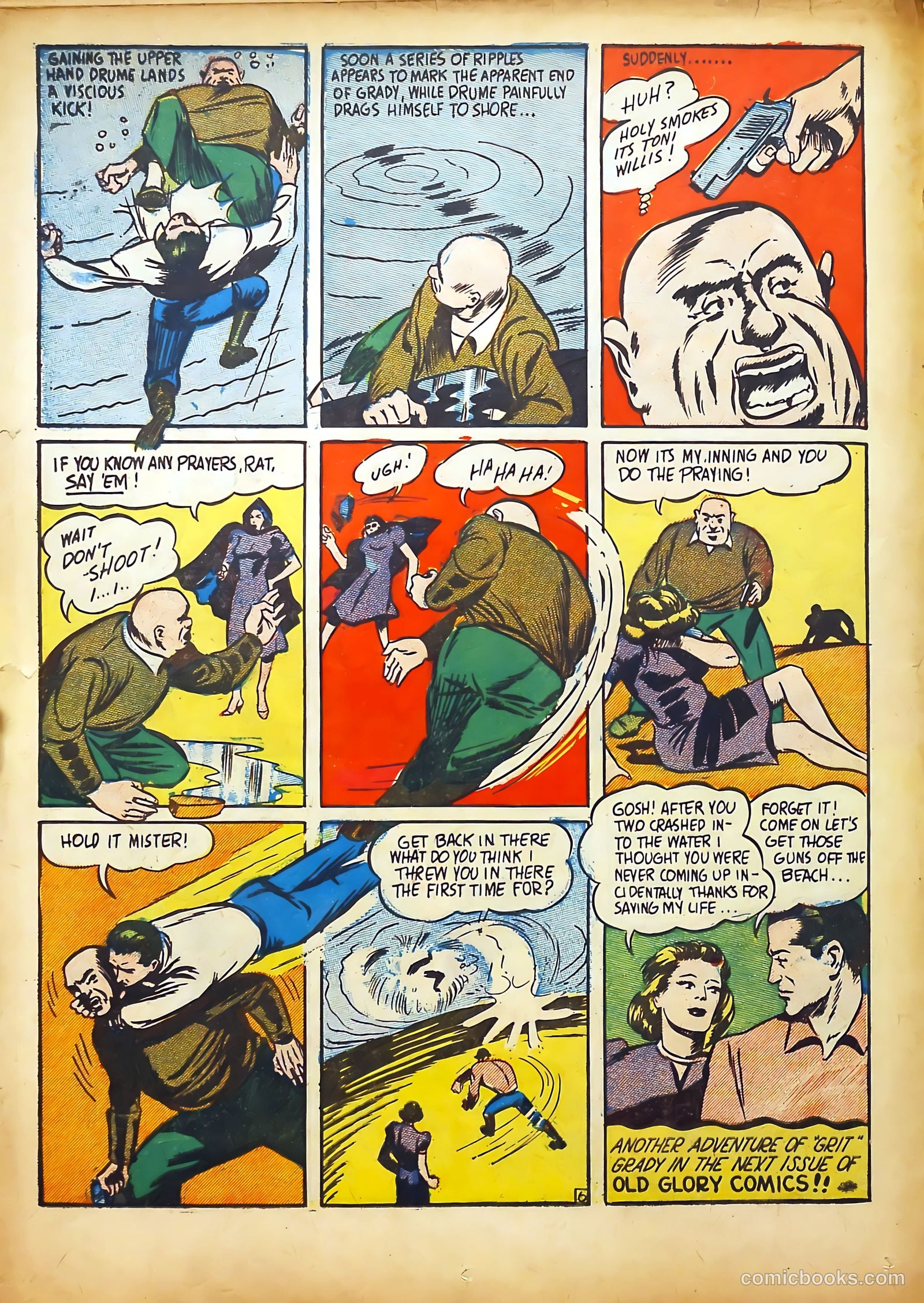 Captain Fearless Comics #2 — page 34 of 68