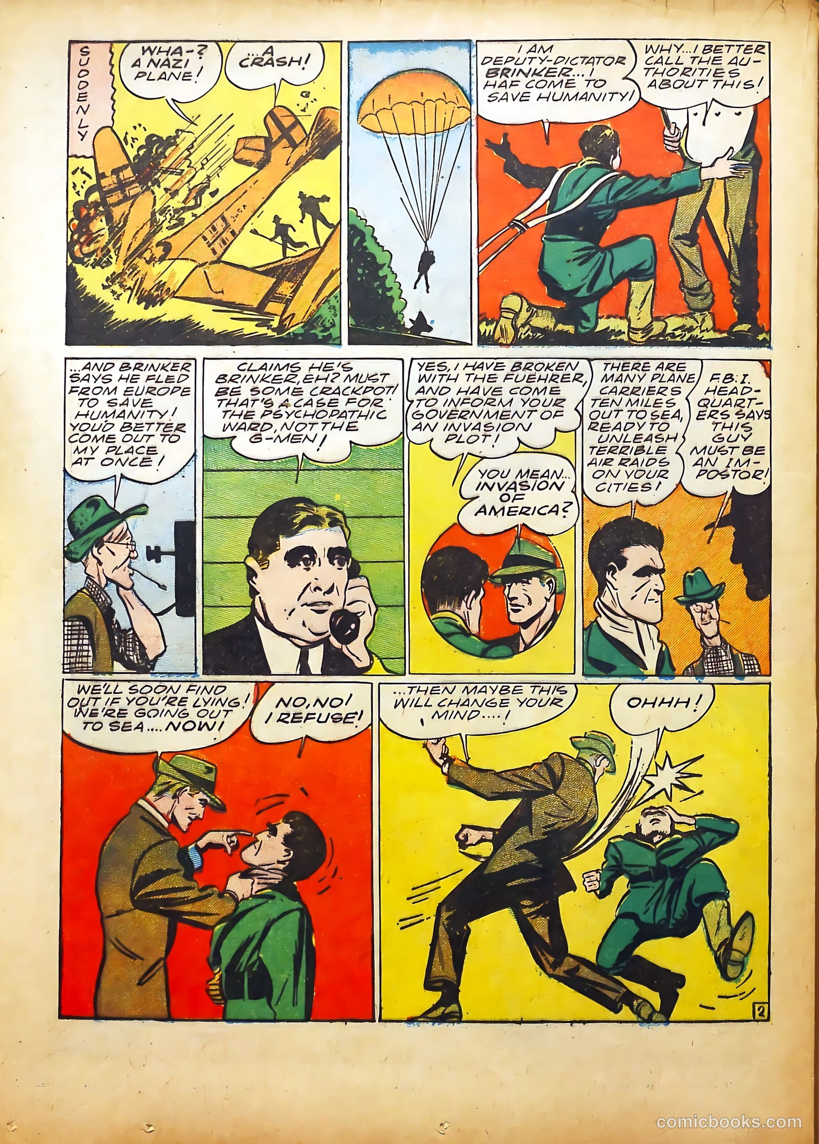 Captain Fearless Comics #2 — page 36 of 68