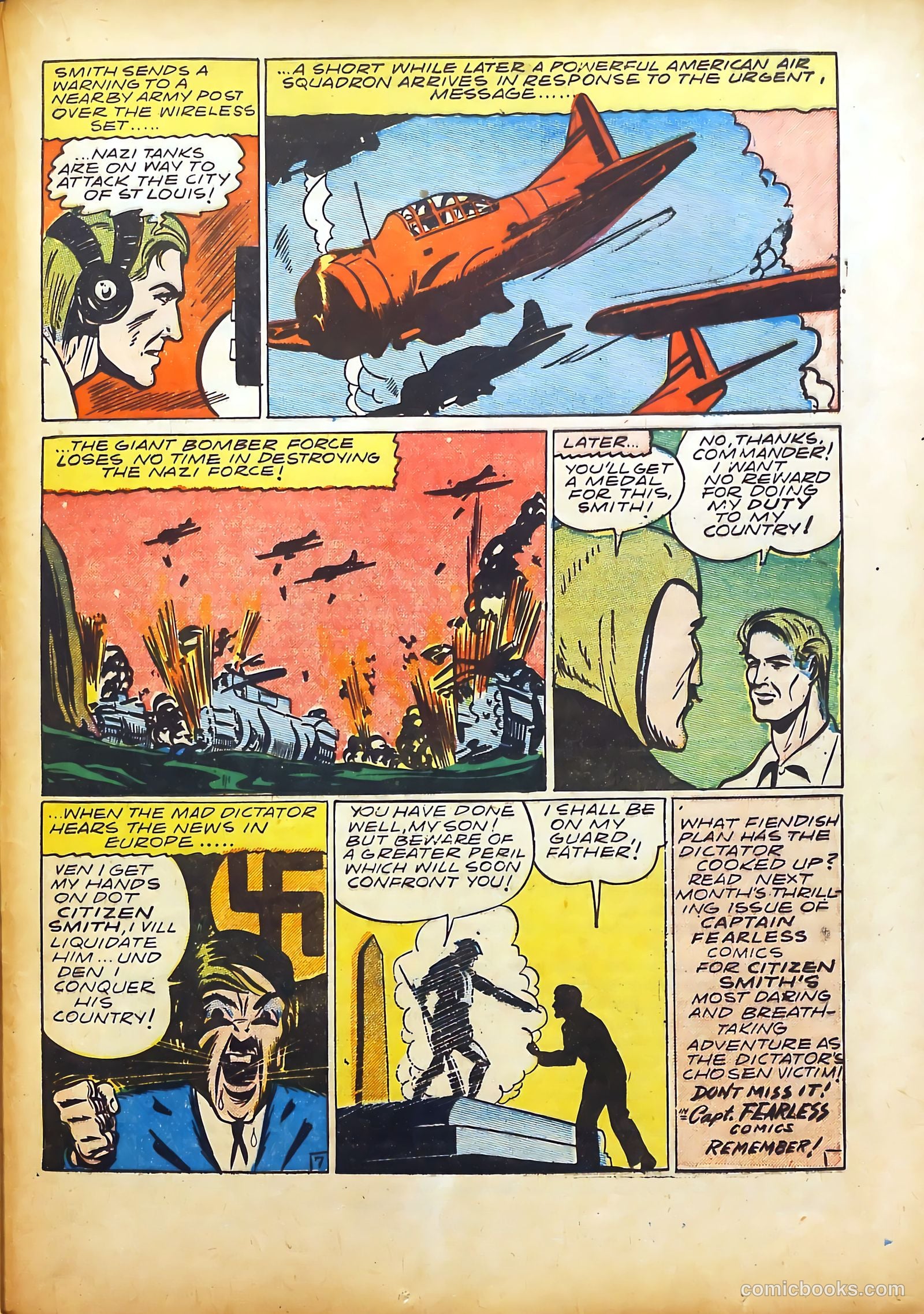Captain Fearless Comics #2 — page 41 of 68