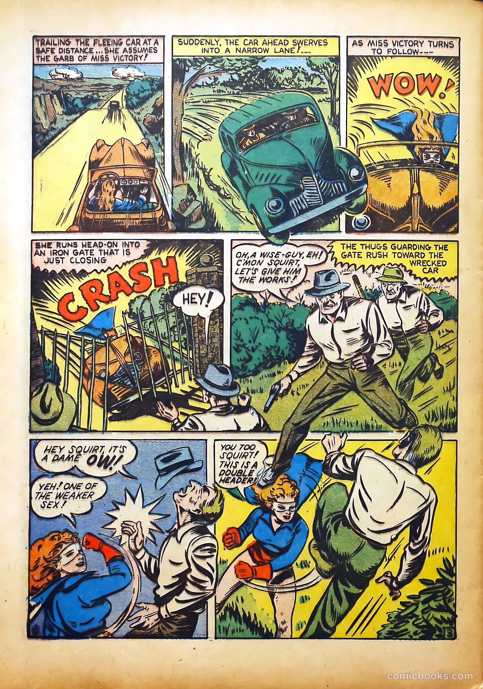 Captain Fearless Comics #2 — page 52 of 68