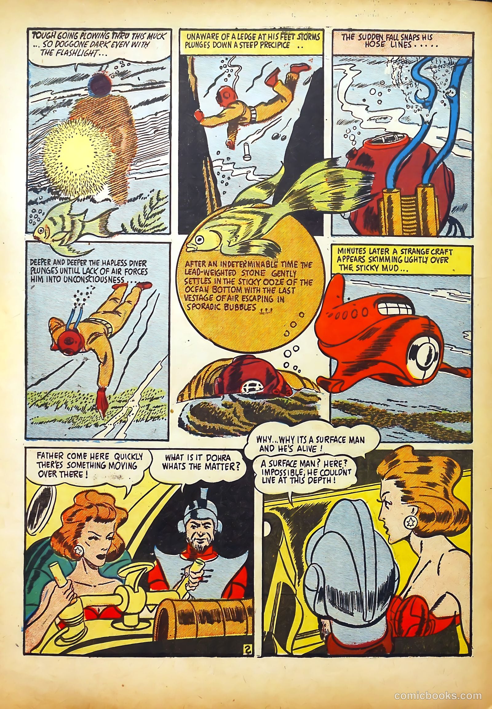 Captain Fearless Comics #2 — page 56 of 68