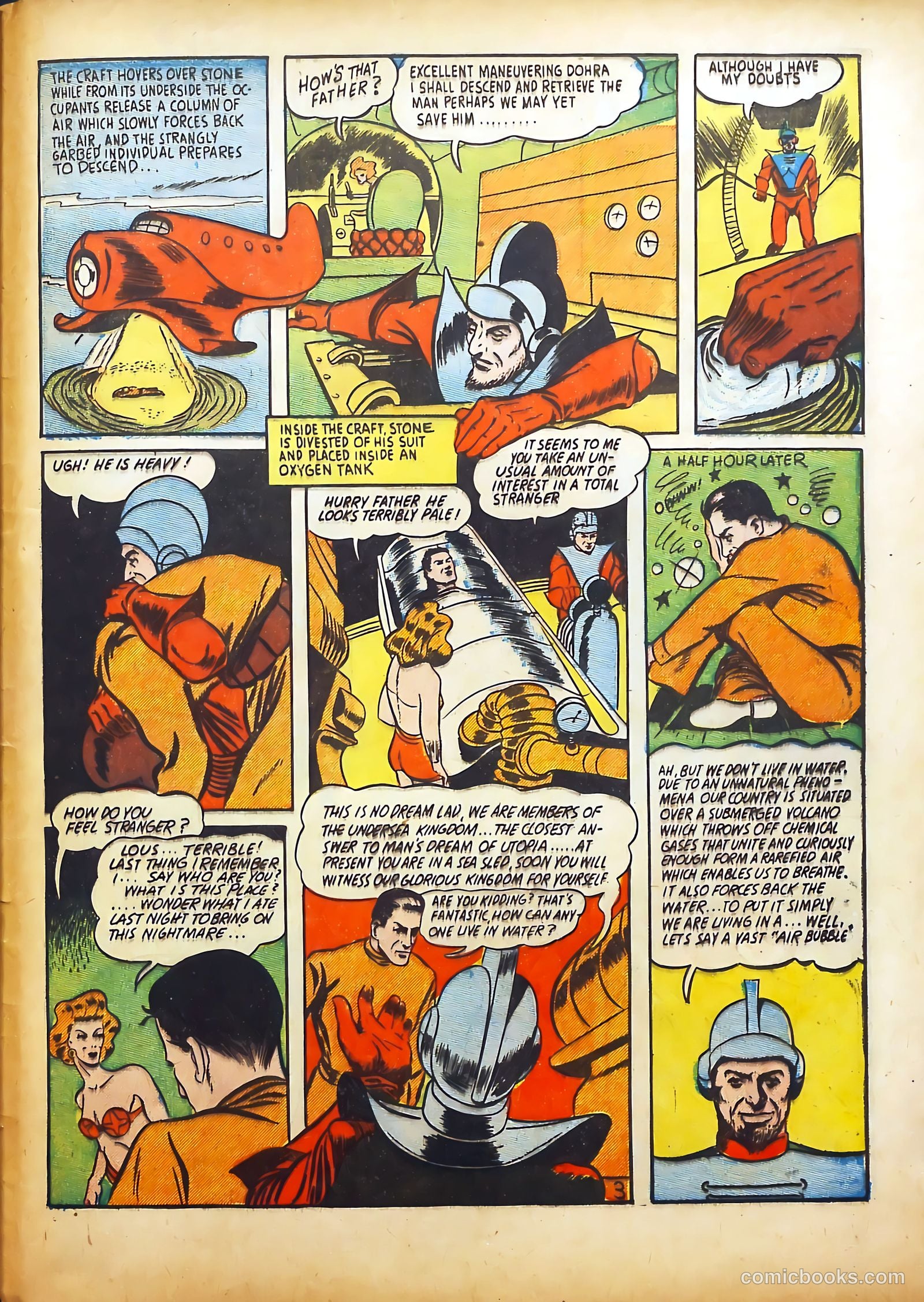 Captain Fearless Comics #2 — page 57 of 68