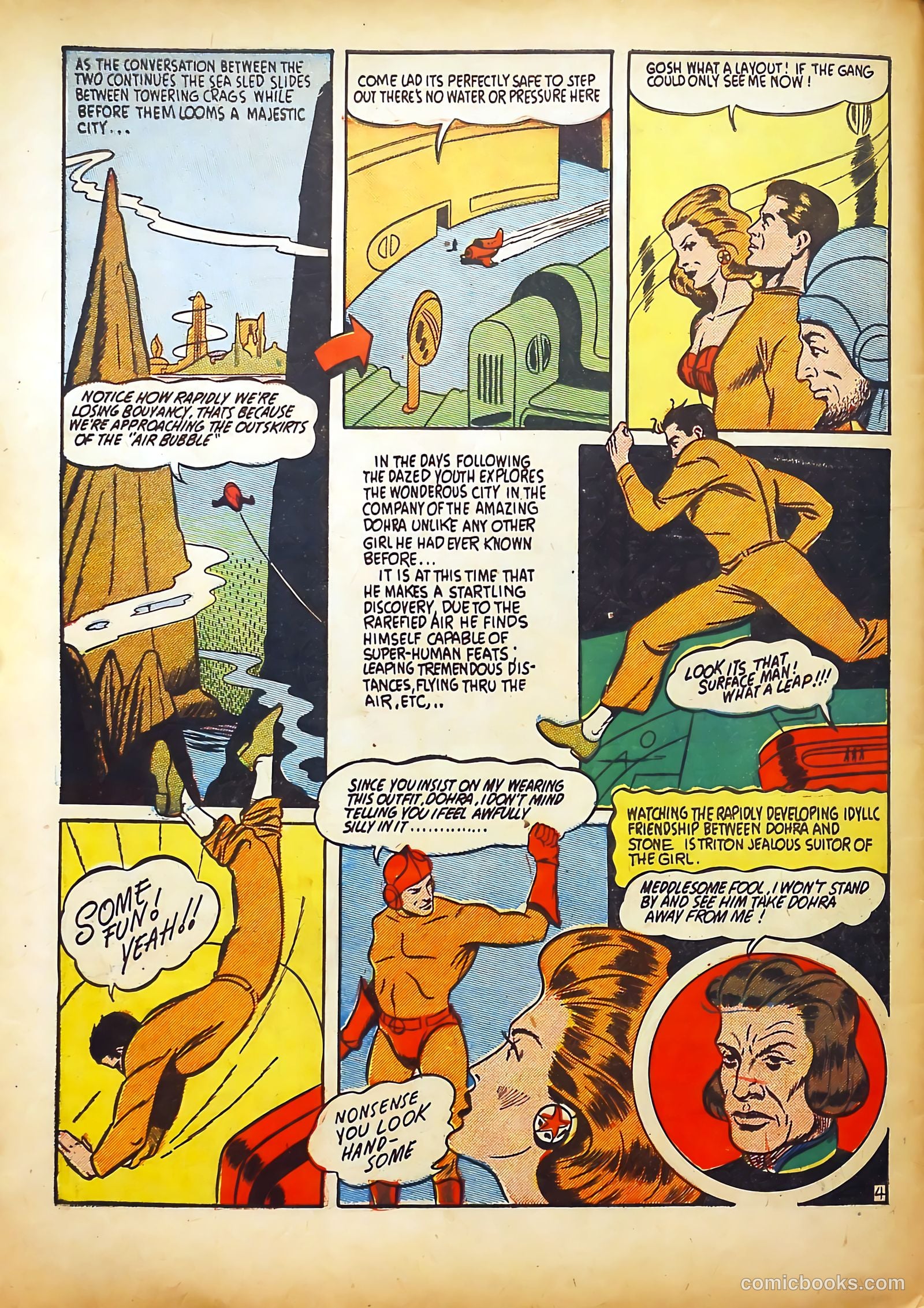 Captain Fearless Comics #2 — page 58 of 68