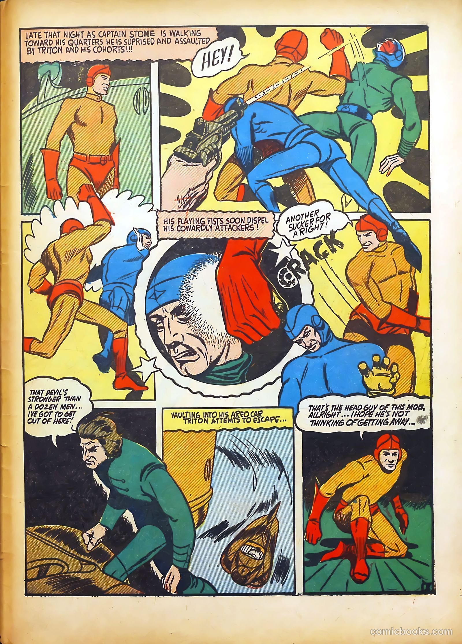 Captain Fearless Comics #2 — page 59 of 68