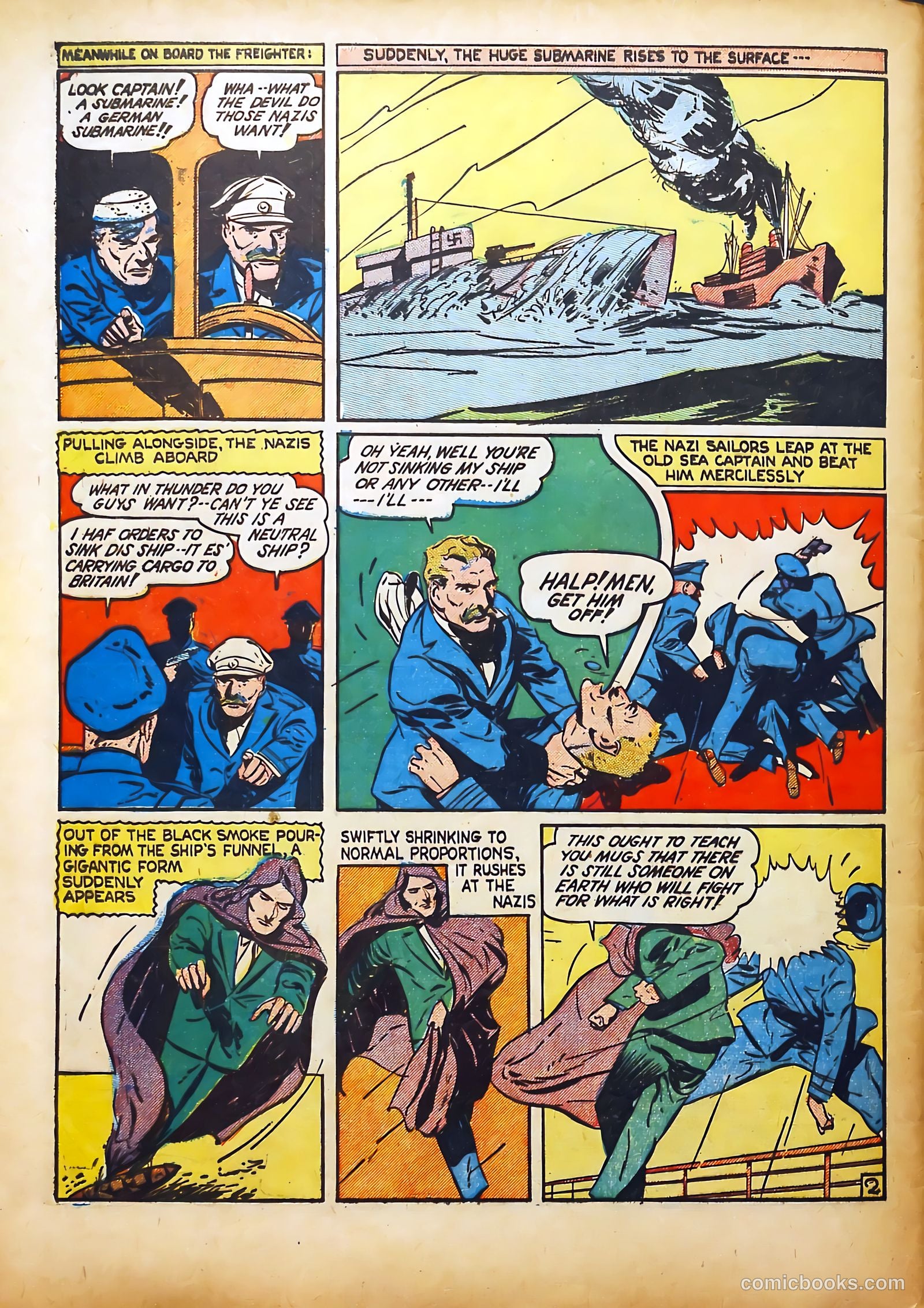 Captain Fearless Comics #2 — page 62 of 68
