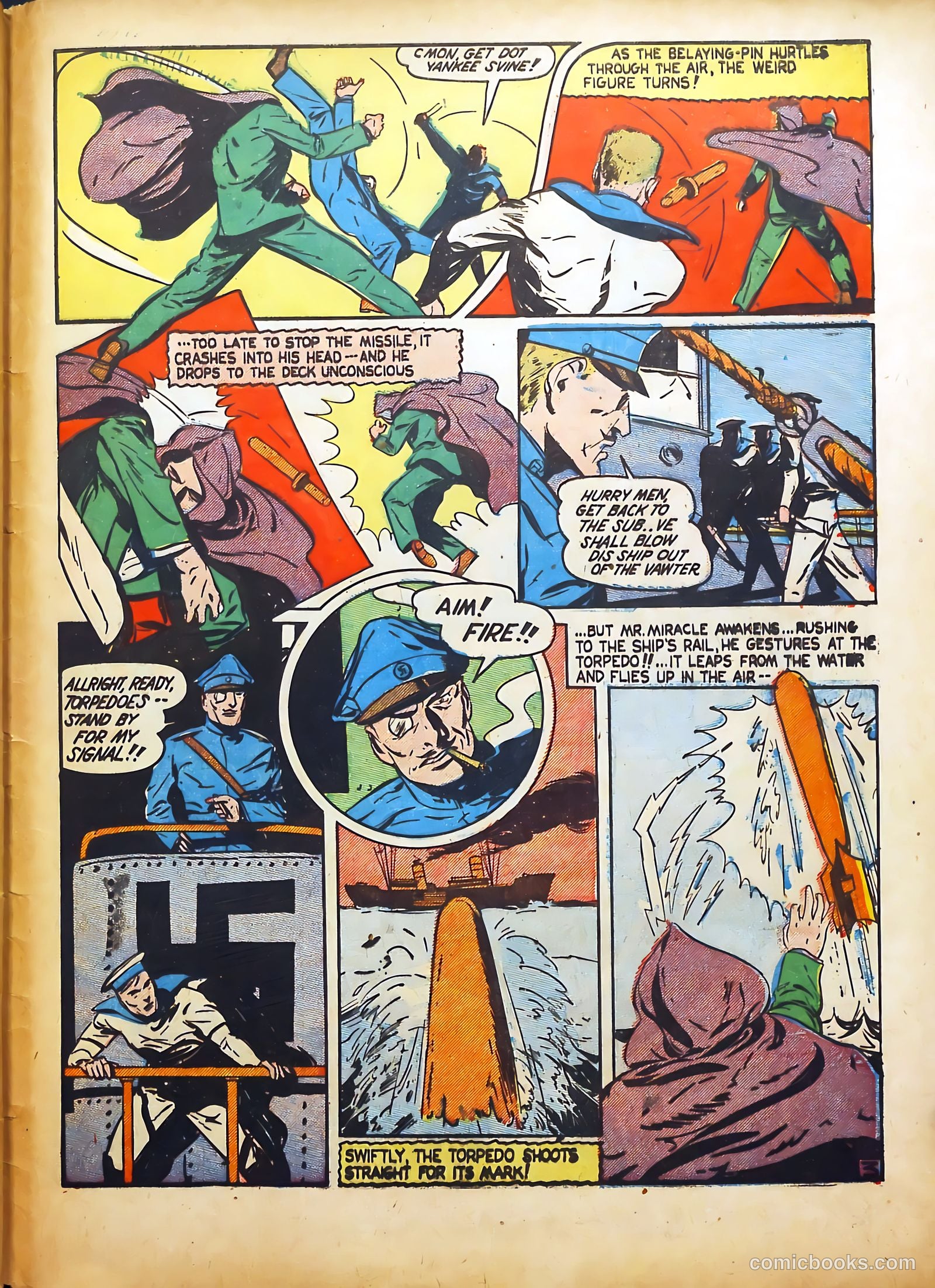 Captain Fearless Comics #2 — page 63 of 68