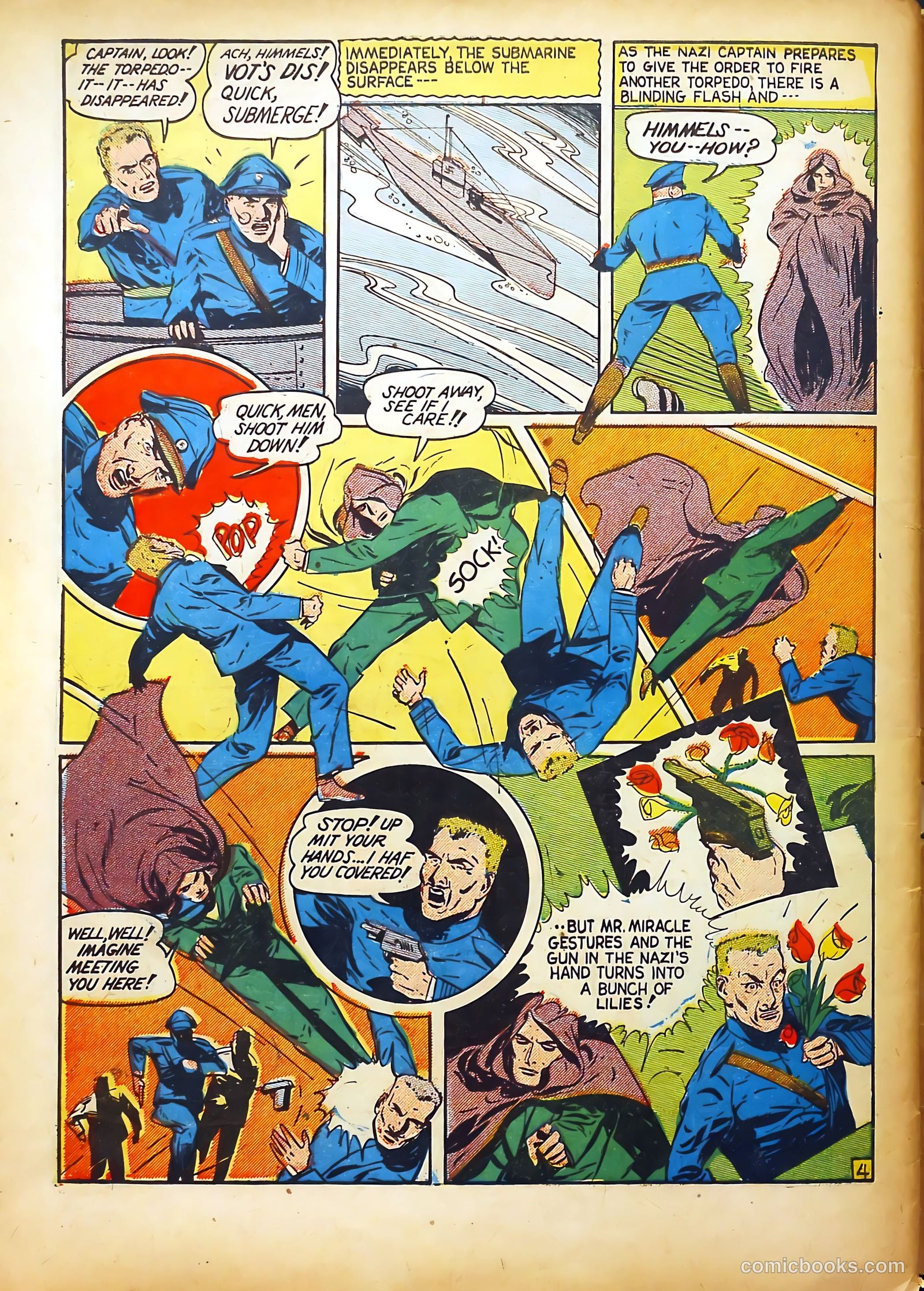 Captain Fearless Comics #2 — page 64 of 68