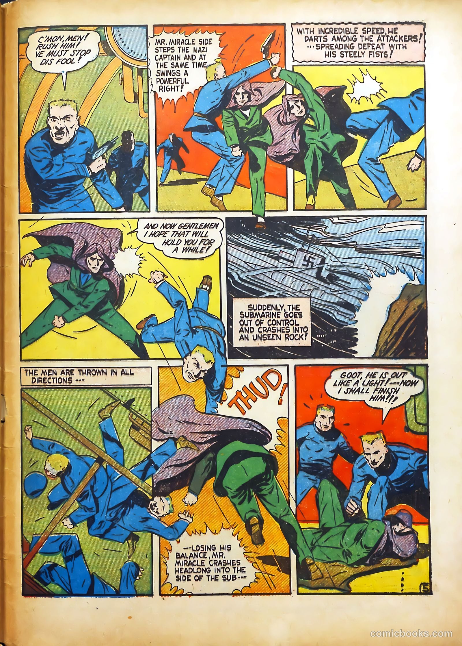 Captain Fearless Comics #2 — page 65 of 68