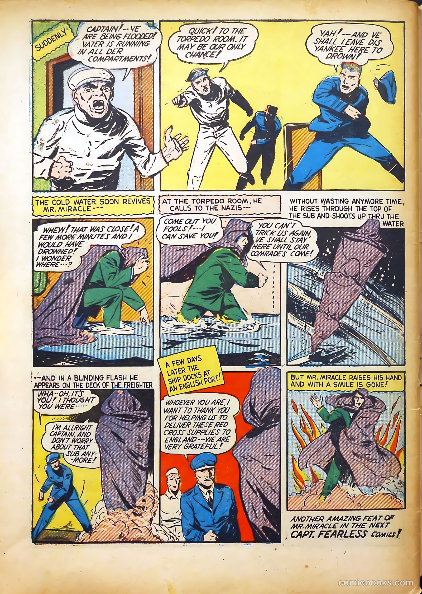 Captain Fearless Comics #2 — page 66 of 68