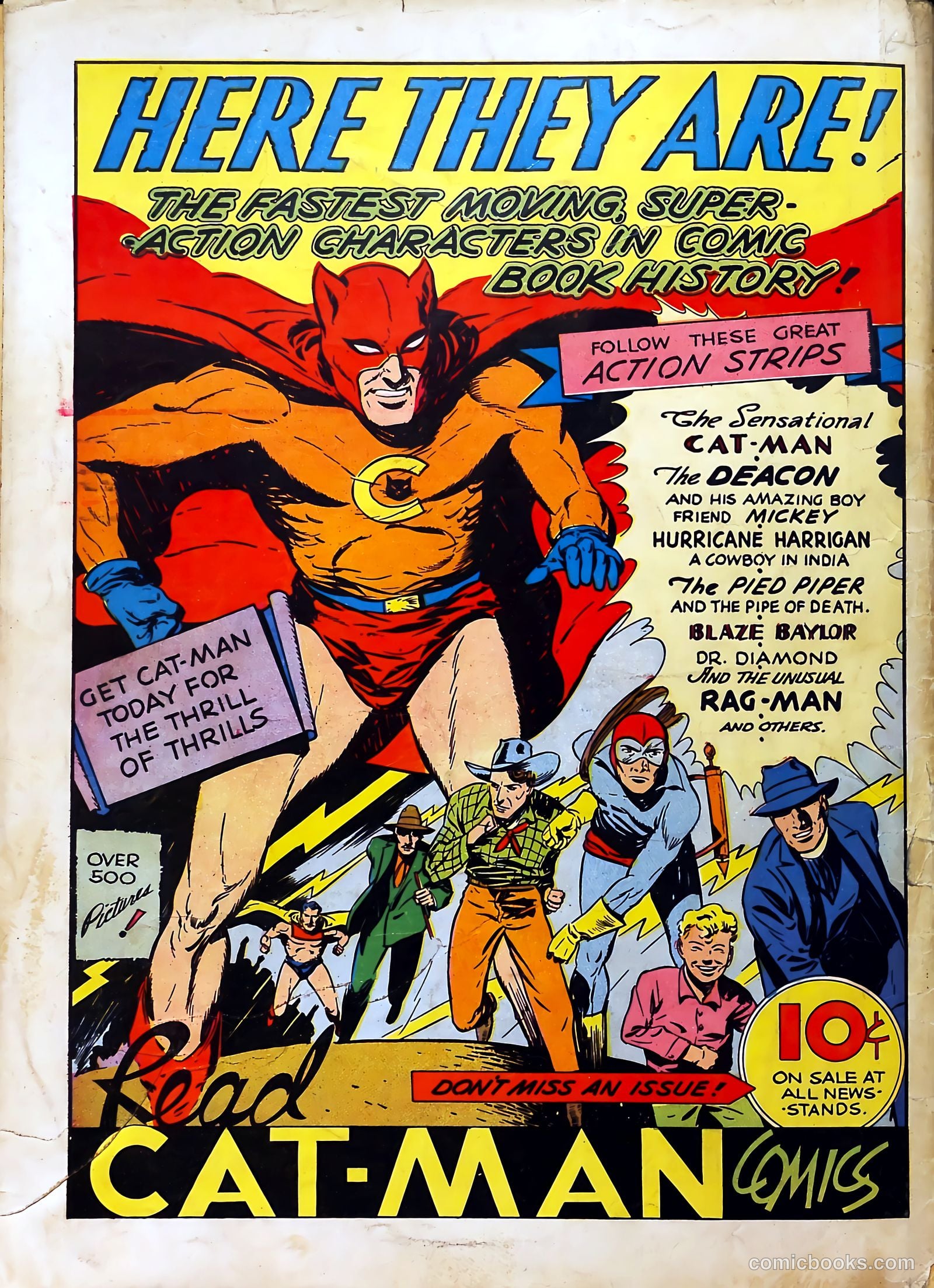 Captain Fearless Comics #2 — page 68 of 68
