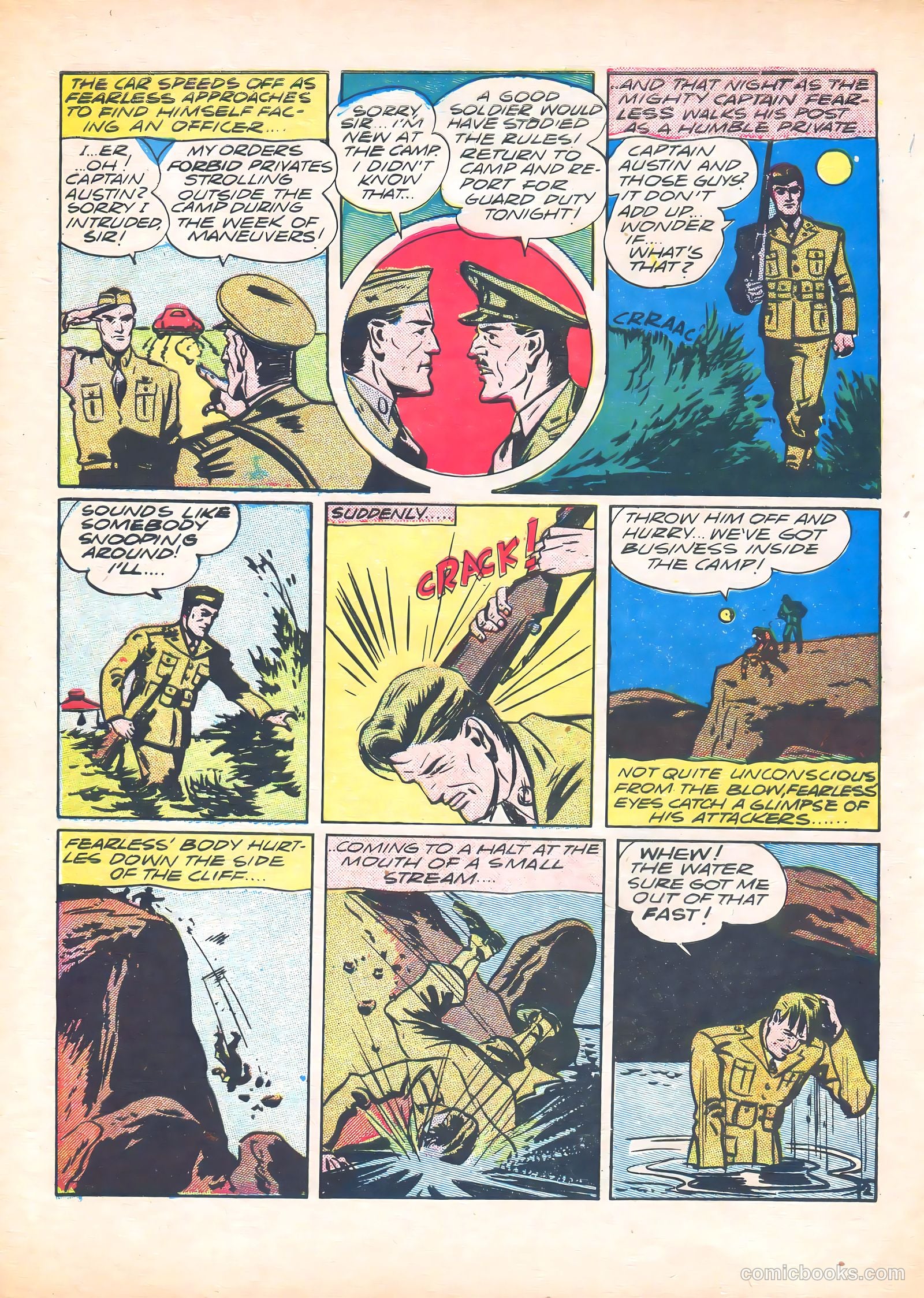 Captain Fearless Comics #6 — page 4 of 36