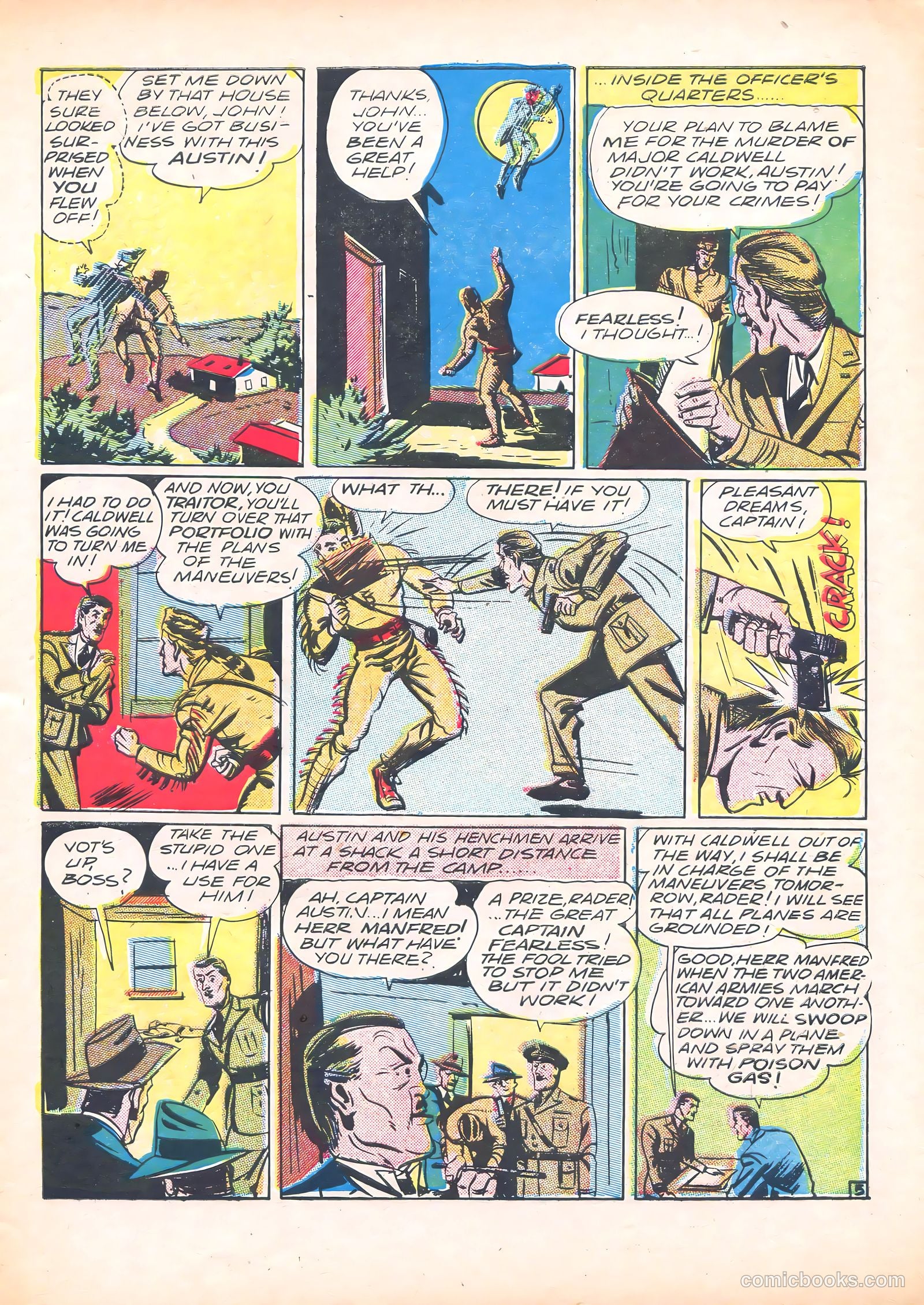Captain Fearless Comics #6 — page 7 of 36