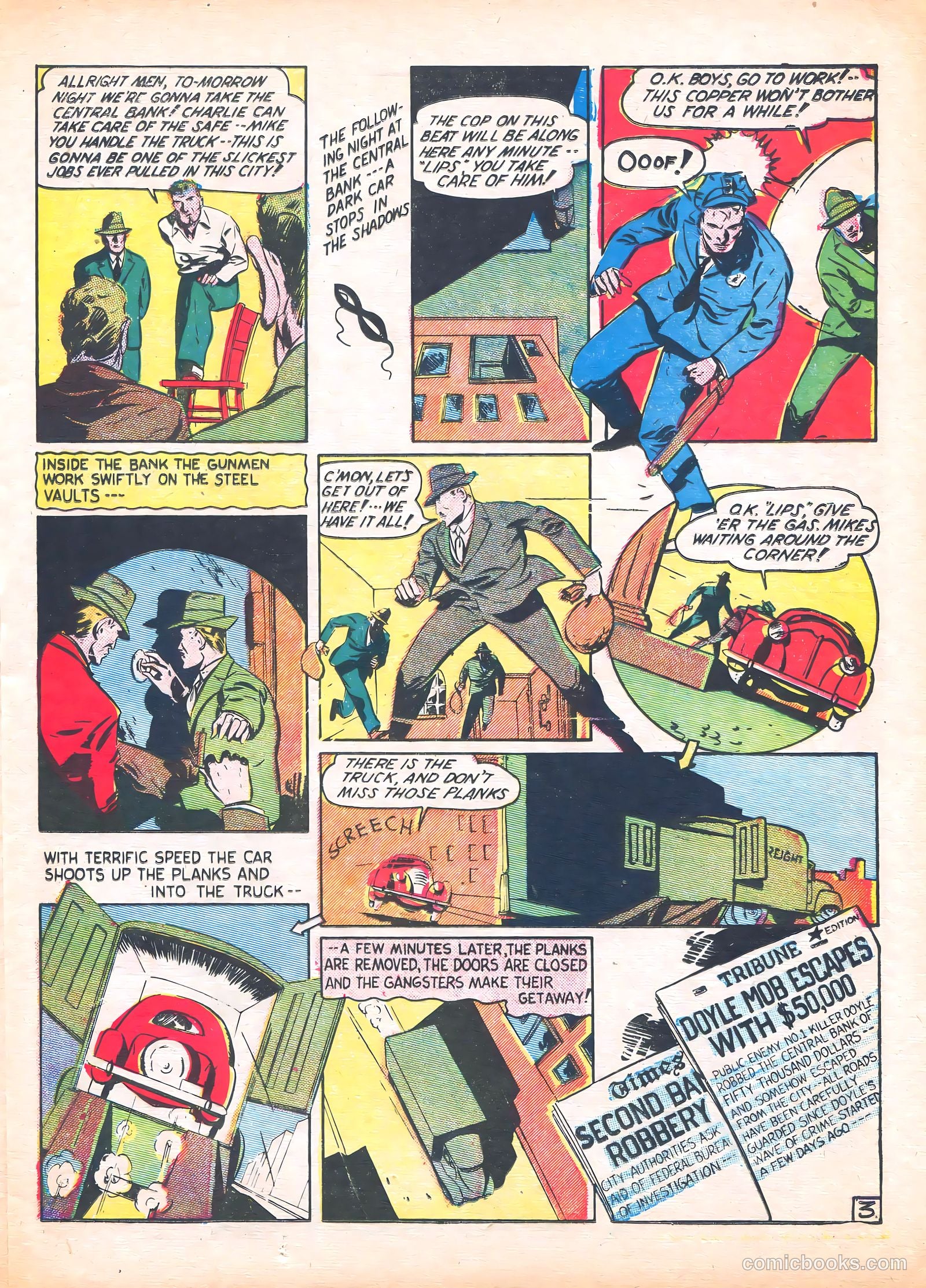 Captain Fearless Comics #6 — page 13 of 36