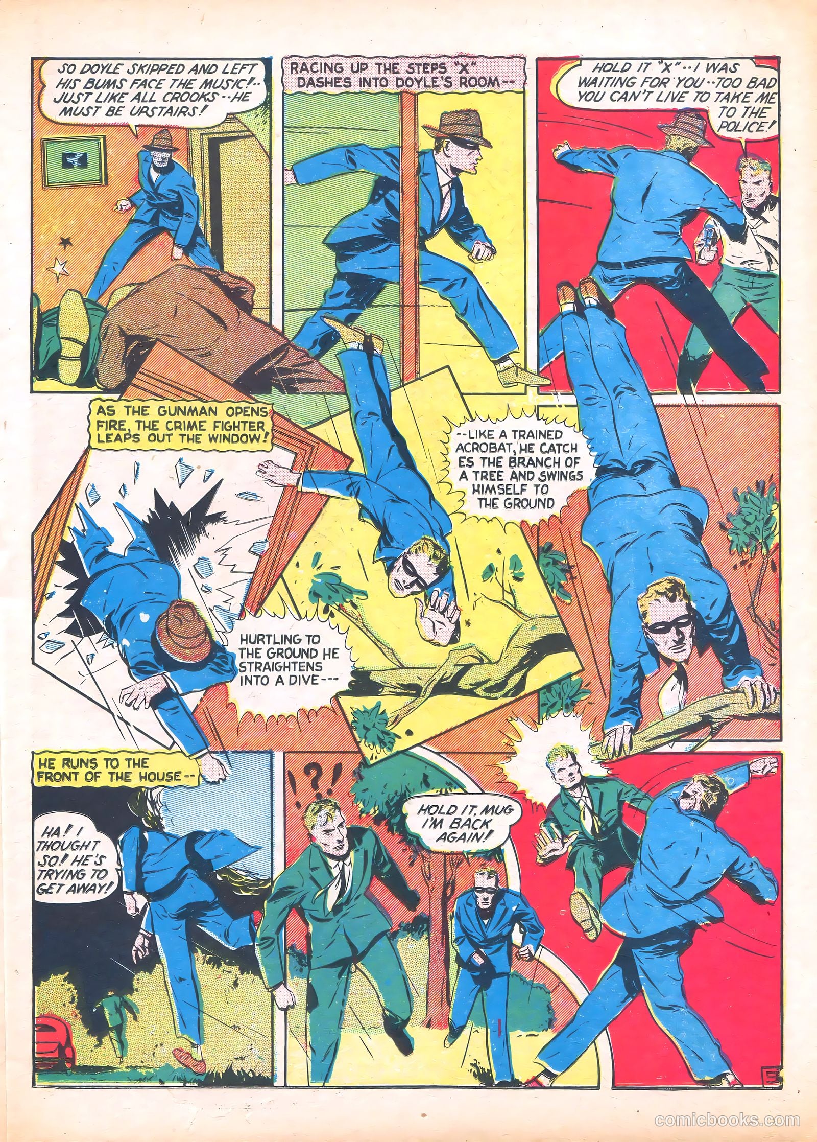 Captain Fearless Comics #6 — page 15 of 36