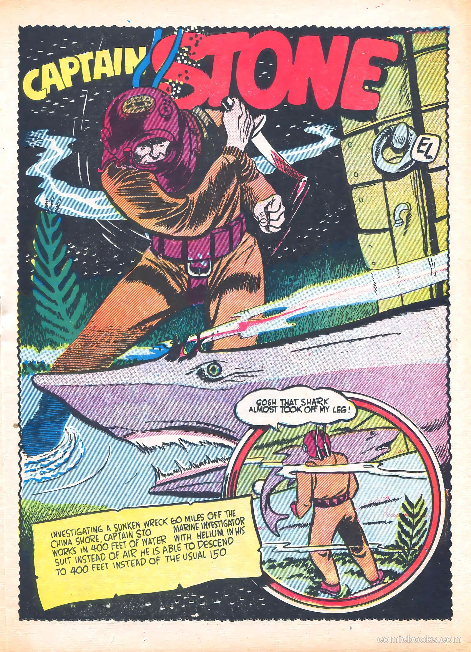 Captain Fearless Comics #6 — page 17 of 36