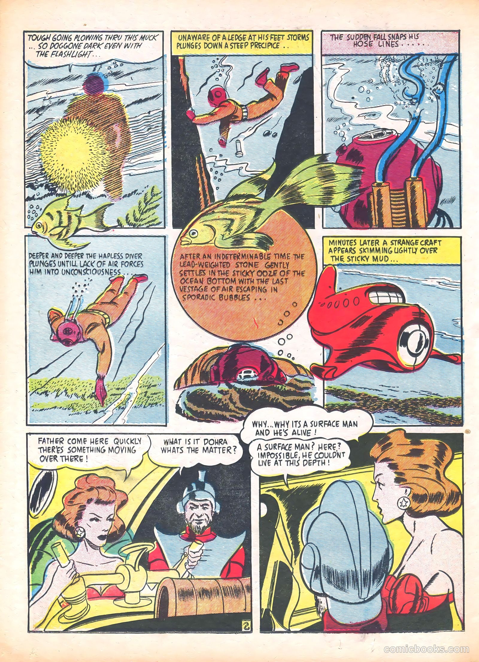 Captain Fearless Comics #6 — page 18 of 36