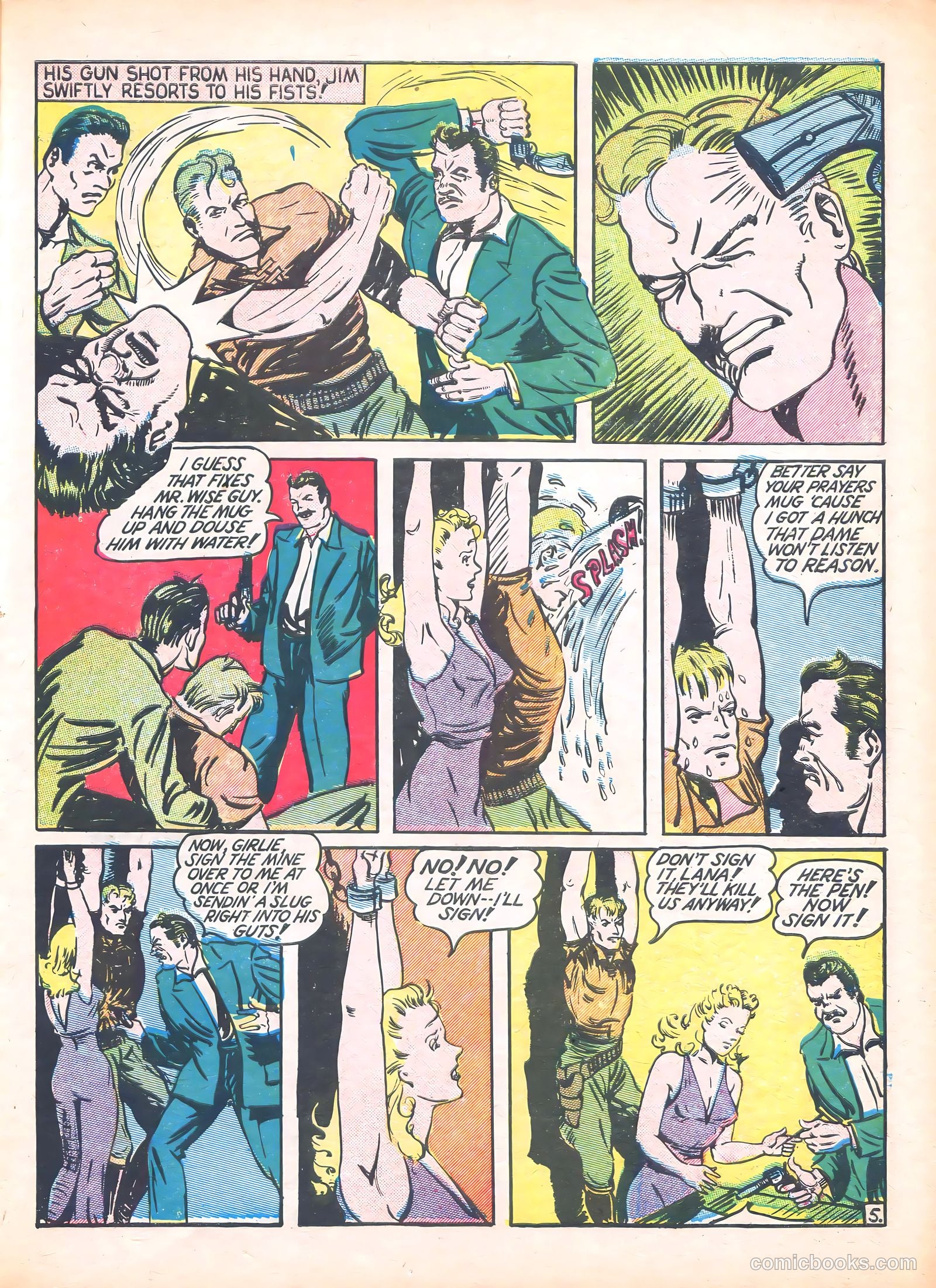 Captain Fearless Comics #6 — page 27 of 36
