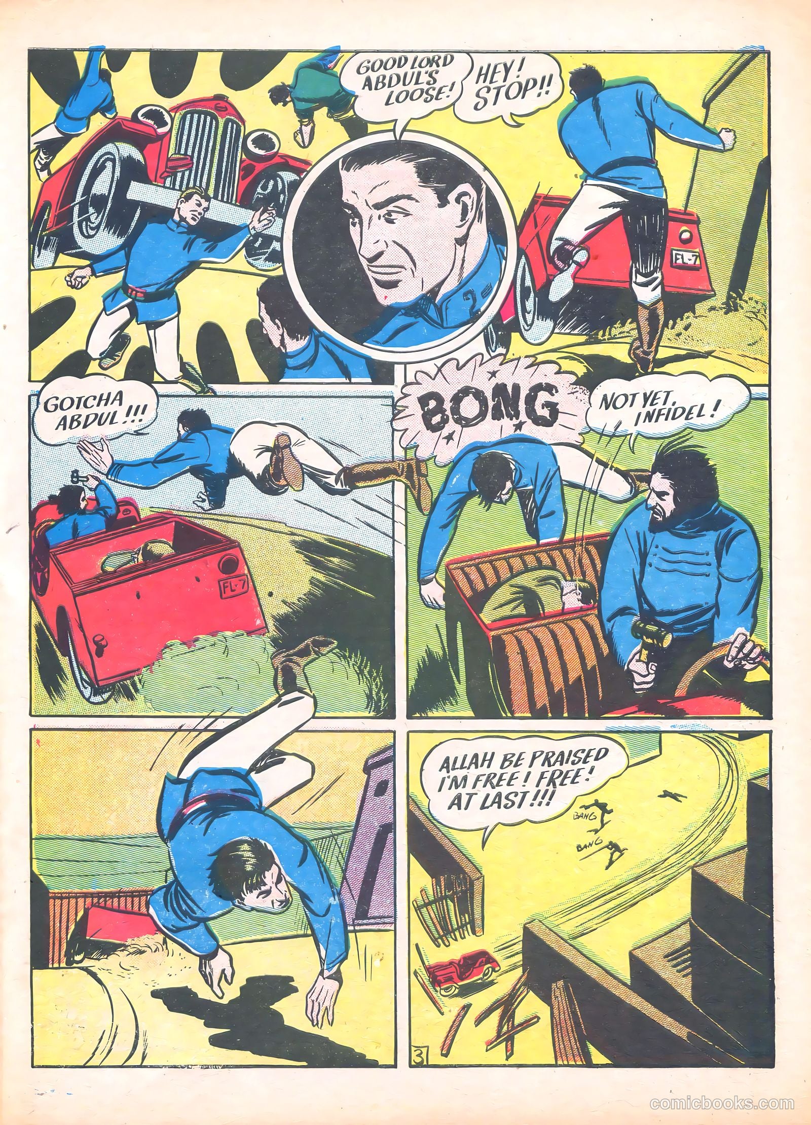 Captain Fearless Comics #6 — page 31 of 36