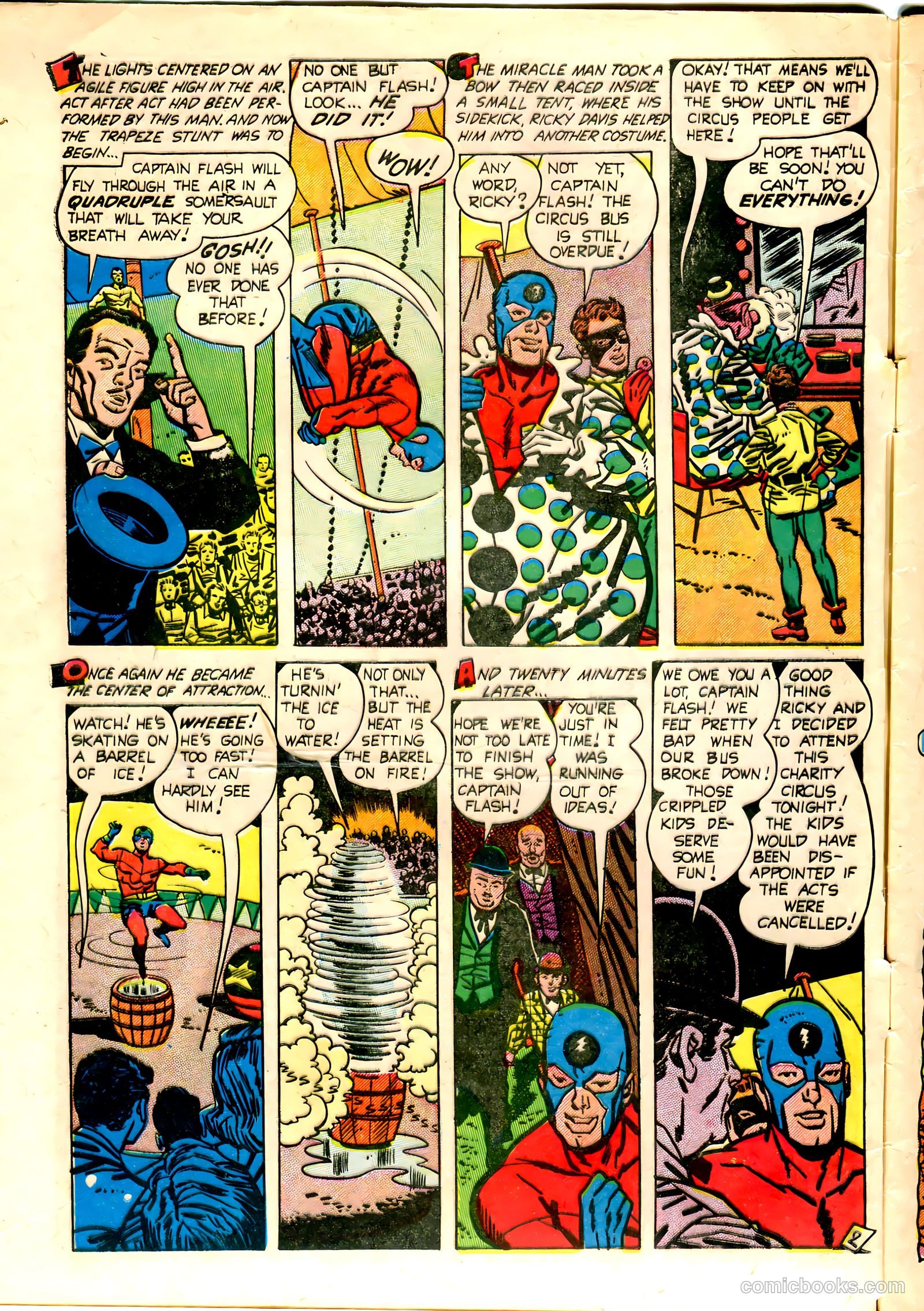 Captain Flash #1 — page 3 of 34