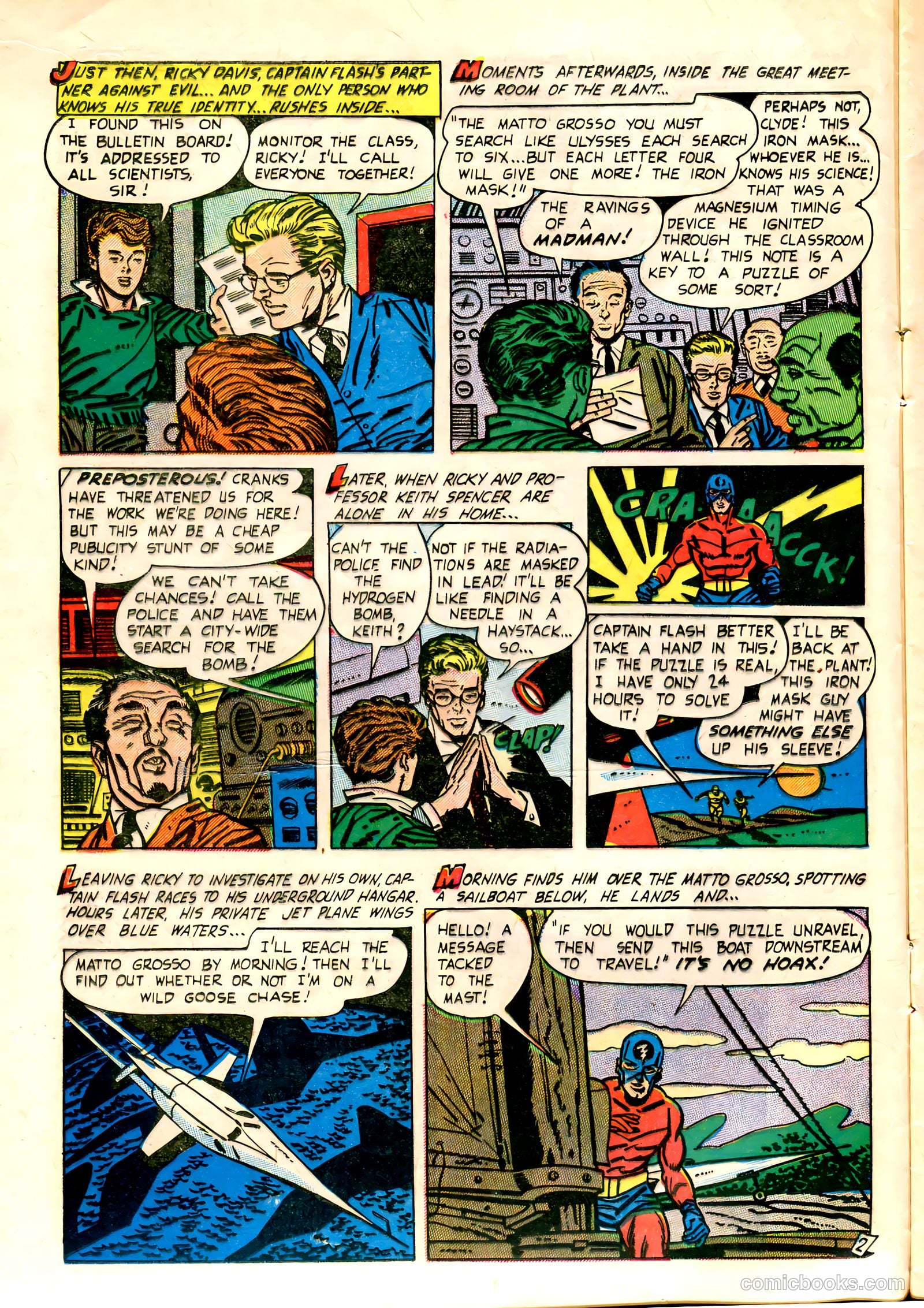 Captain Flash #1 — page 11 of 34