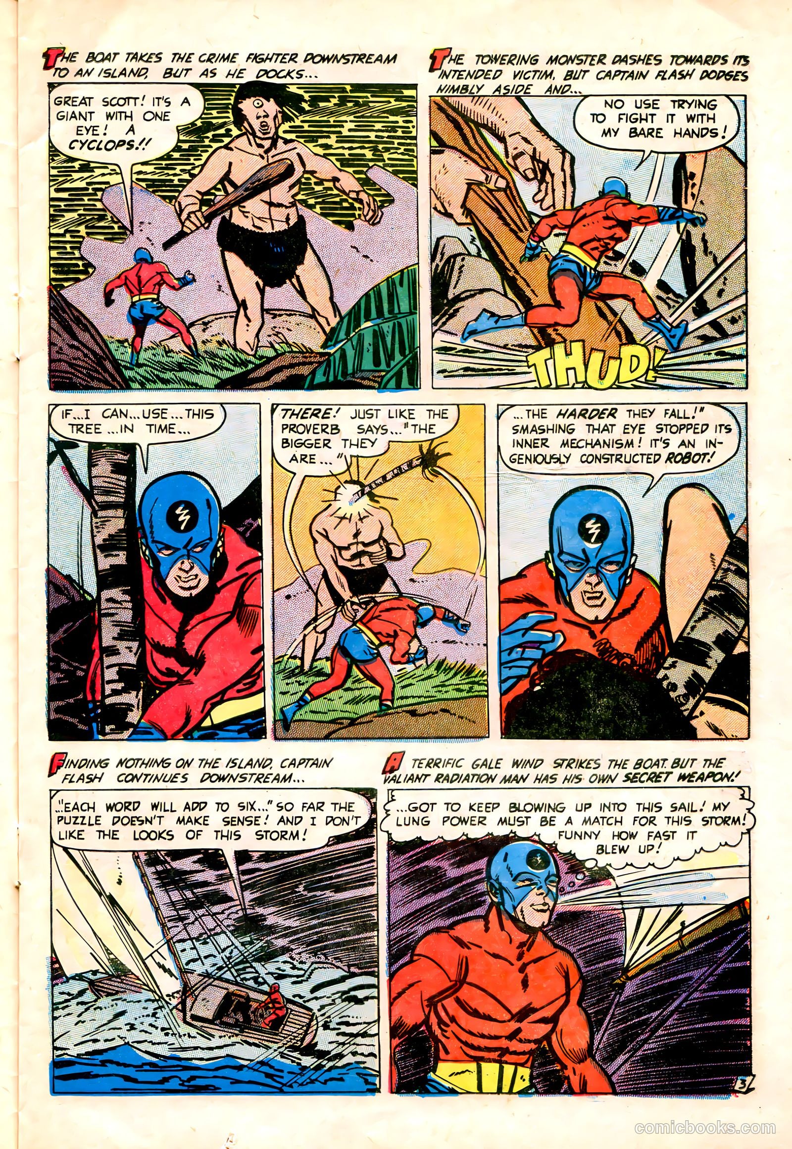 Captain Flash #1 — page 12 of 34
