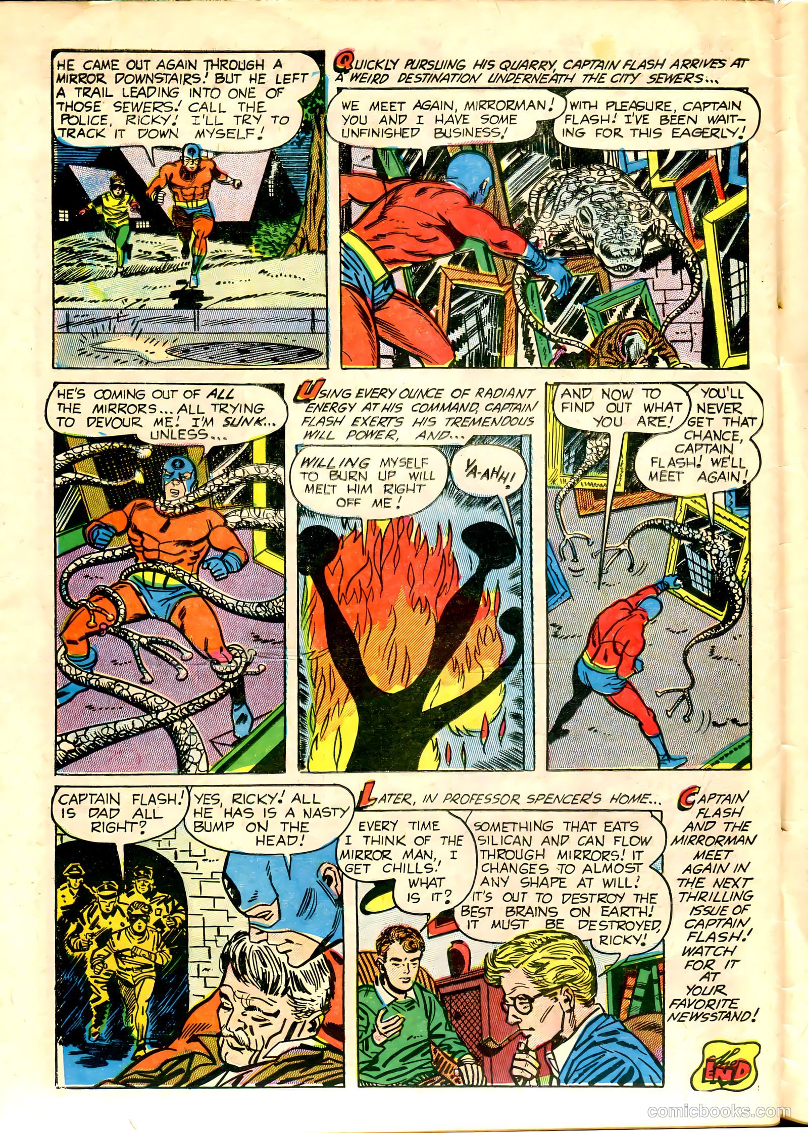 Captain Flash #1 — page 31 of 34