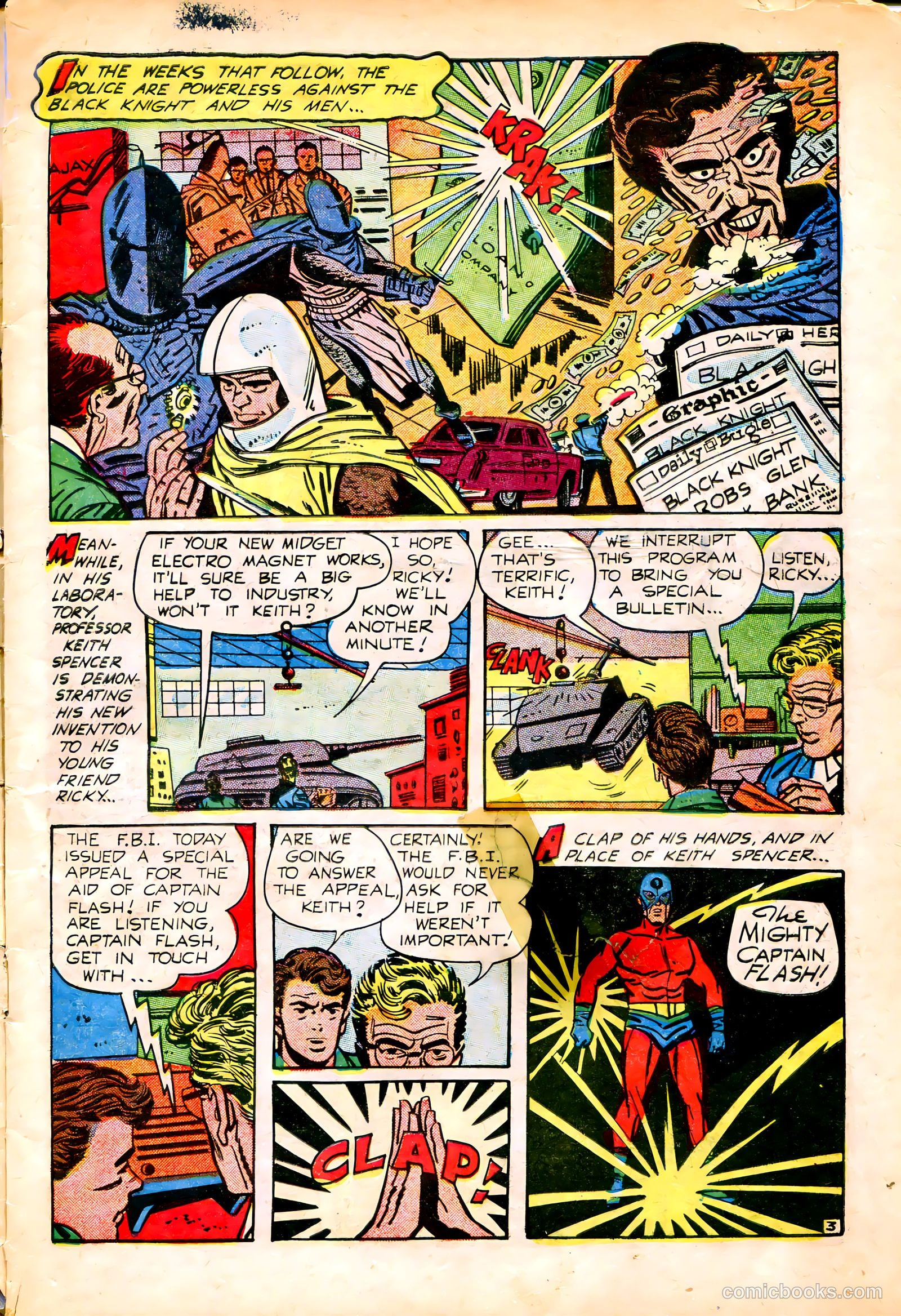 Captain Flash #2 — page 5 of 34