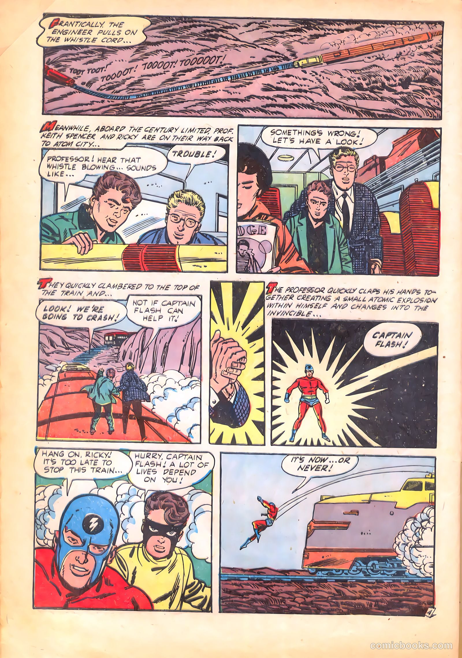 Captain Flash #3 — page 6 of 36