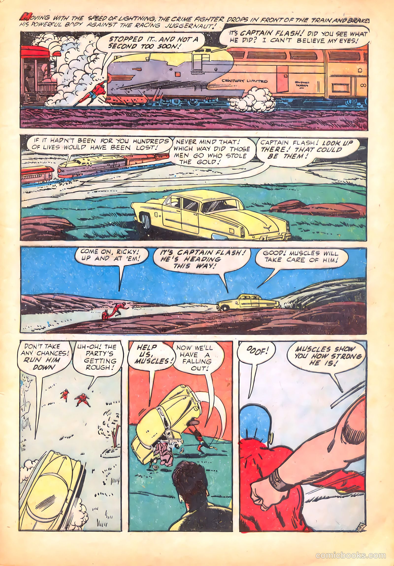 Captain Flash #3 — page 7 of 36