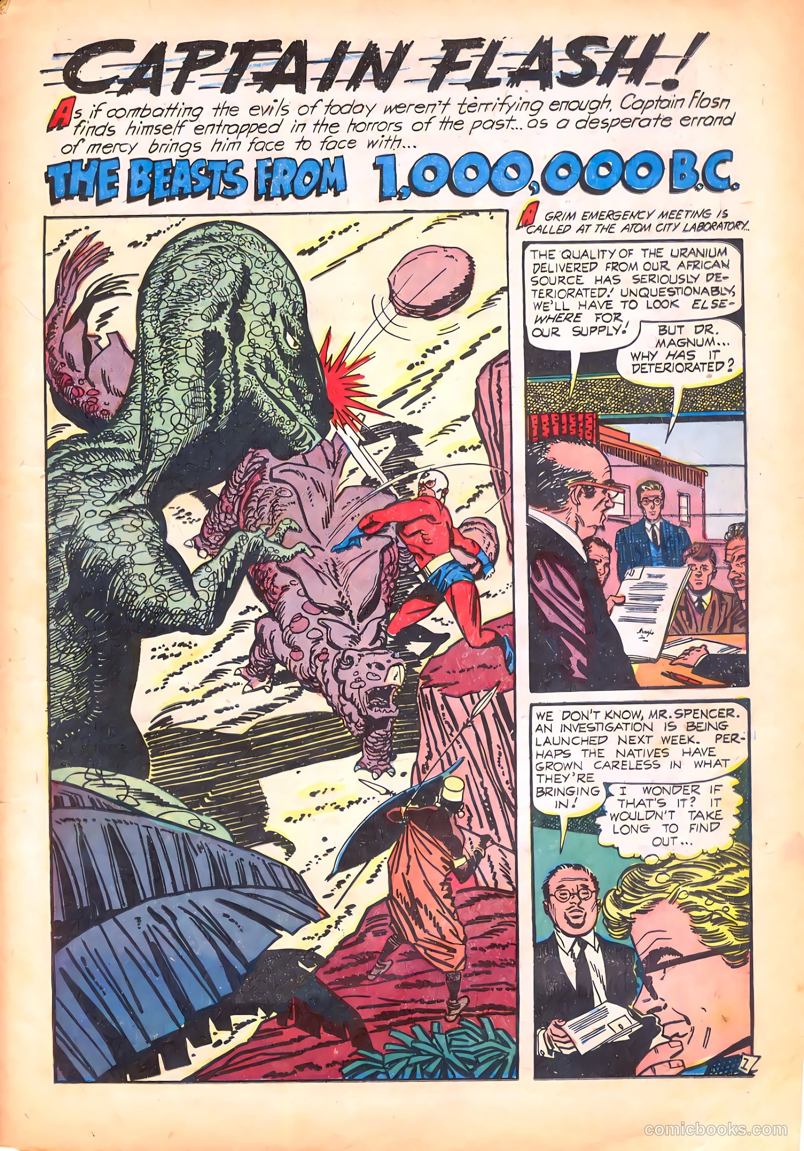 Captain Flash #3 — page 11 of 36