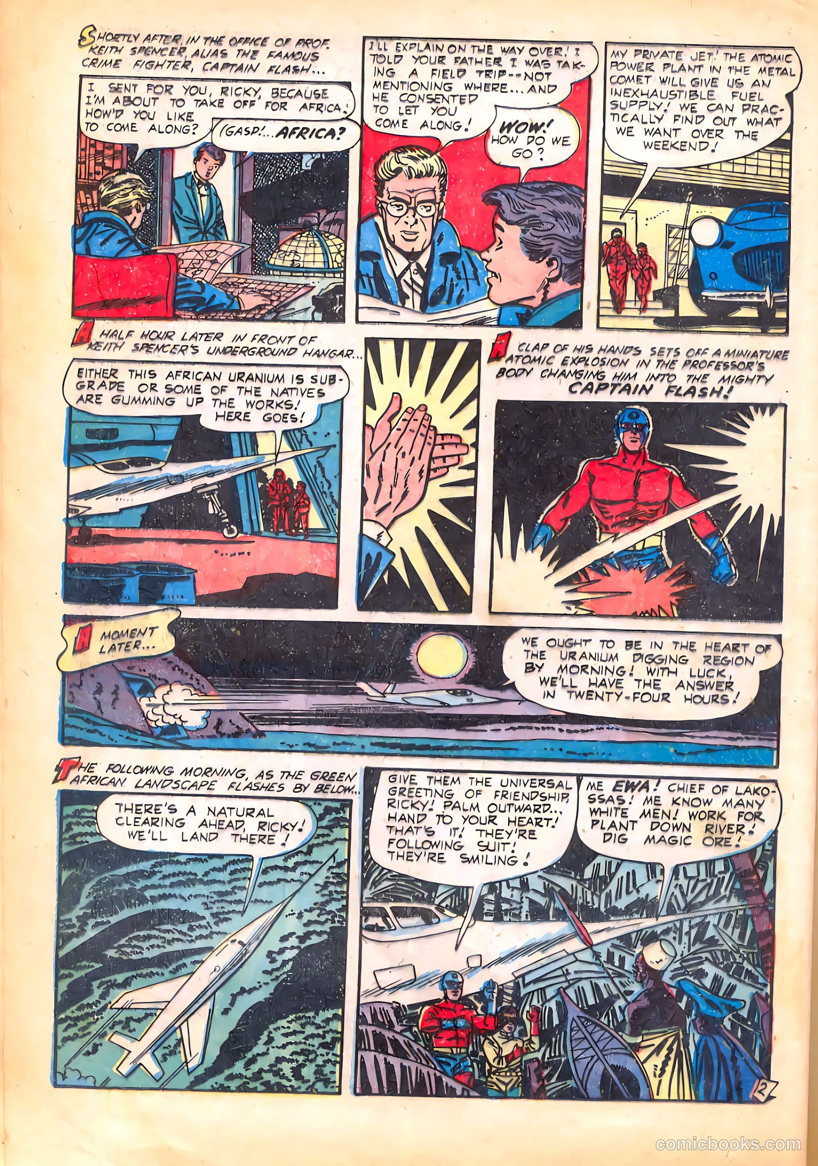 Captain Flash #3 — page 12 of 36