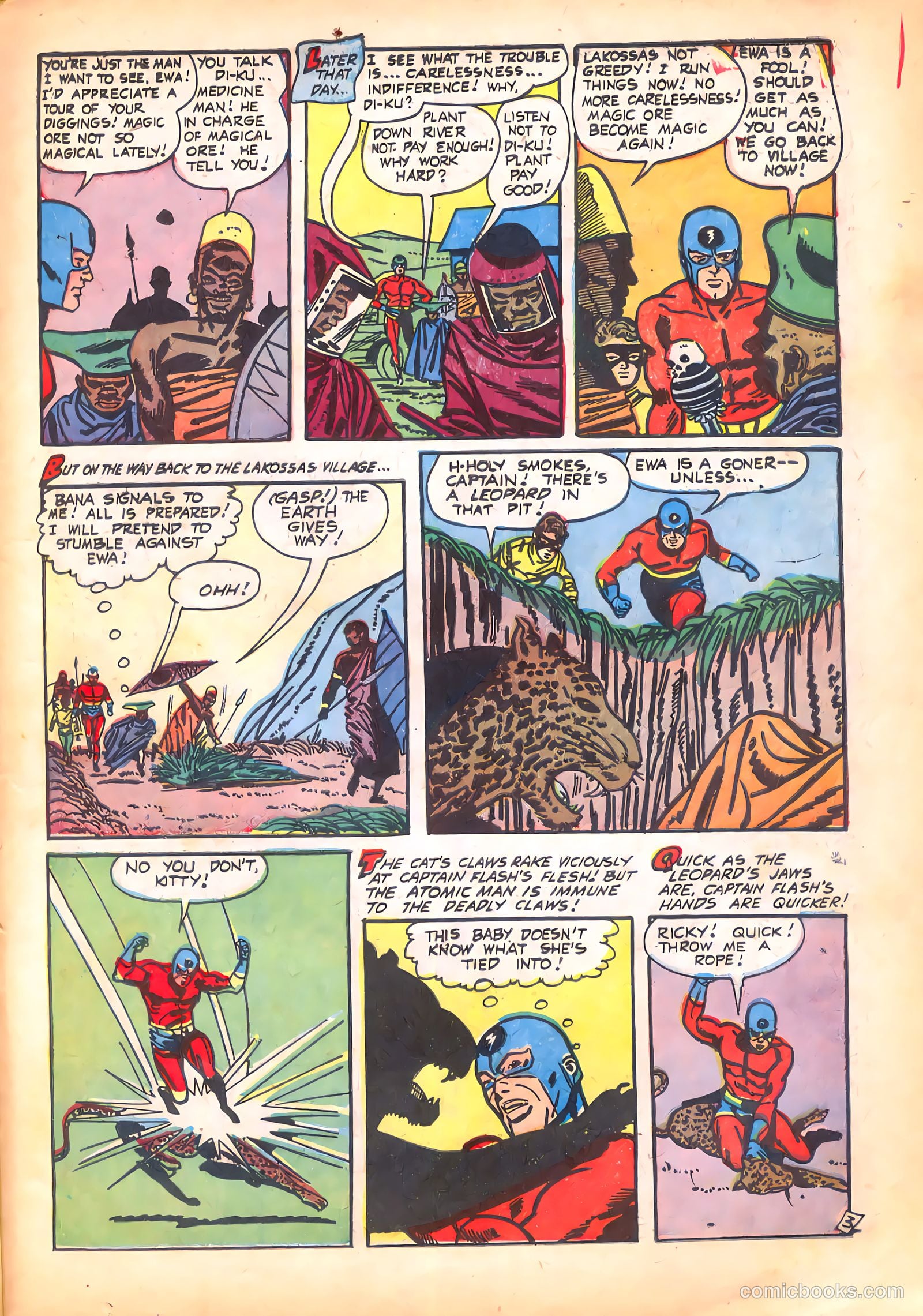 Captain Flash #3 — page 13 of 36