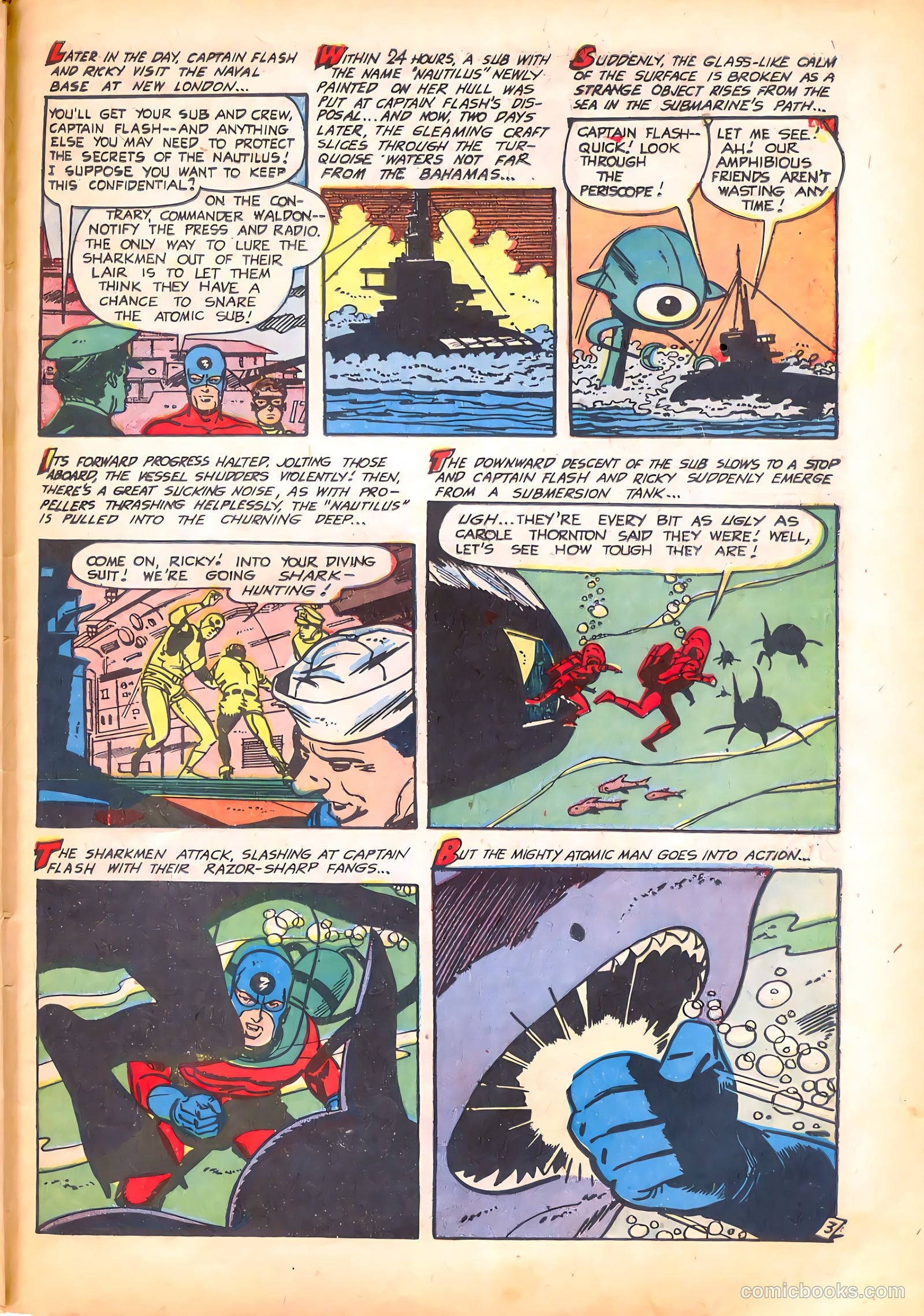 Captain Flash #3 — page 29 of 36