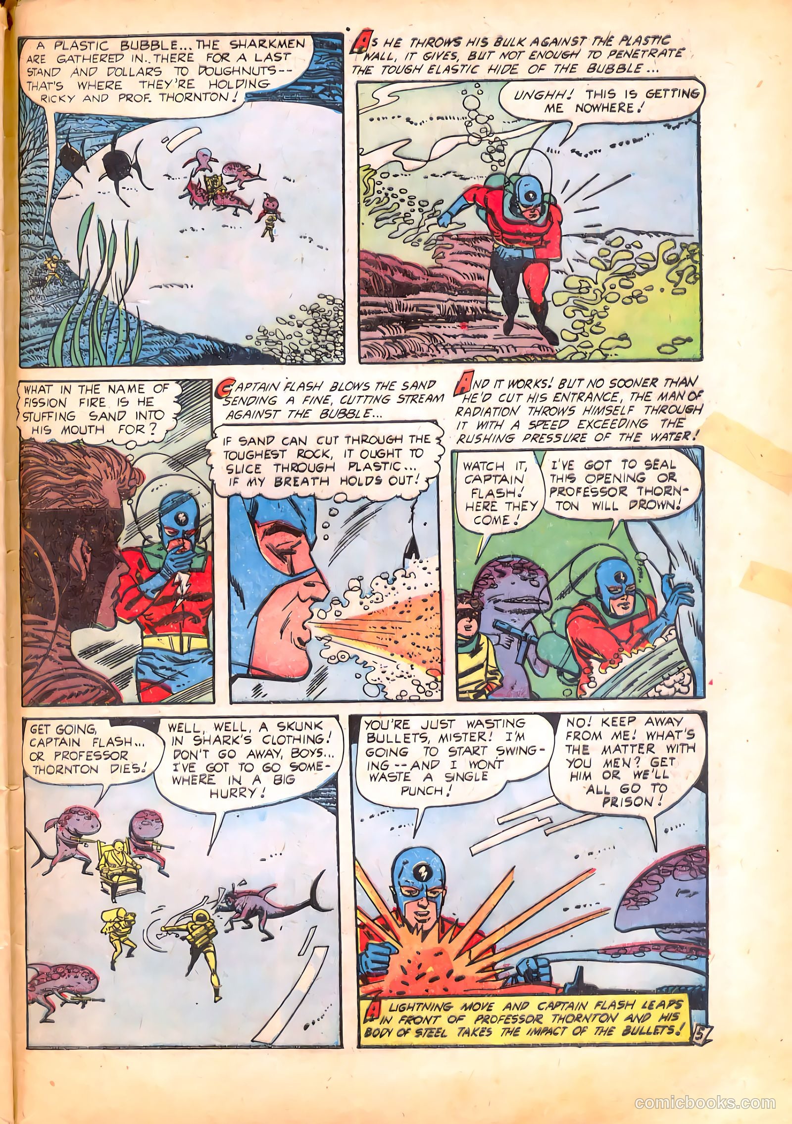 Captain Flash #3 — page 31 of 36