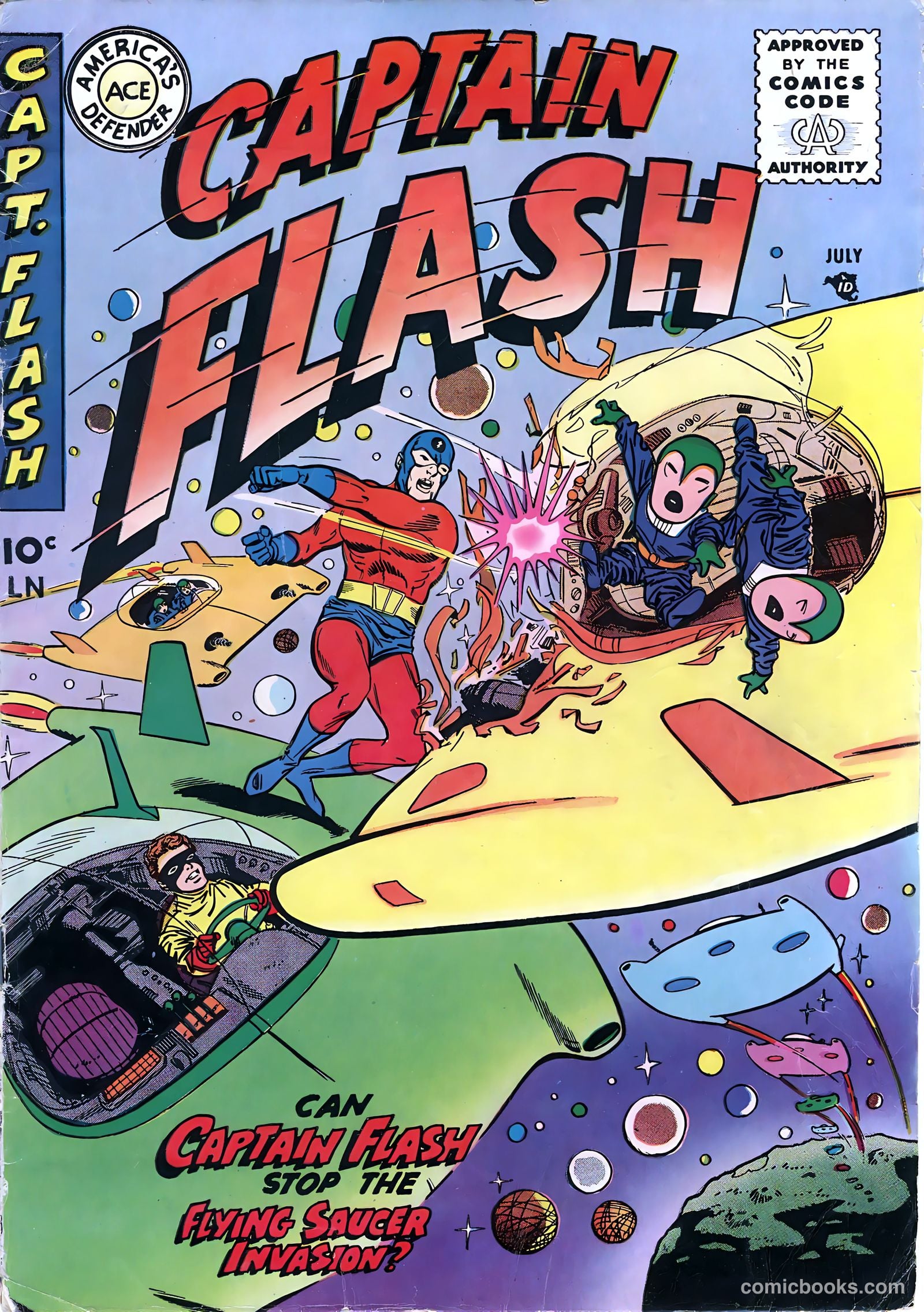 Captain Flash #4 — page 1 of 36