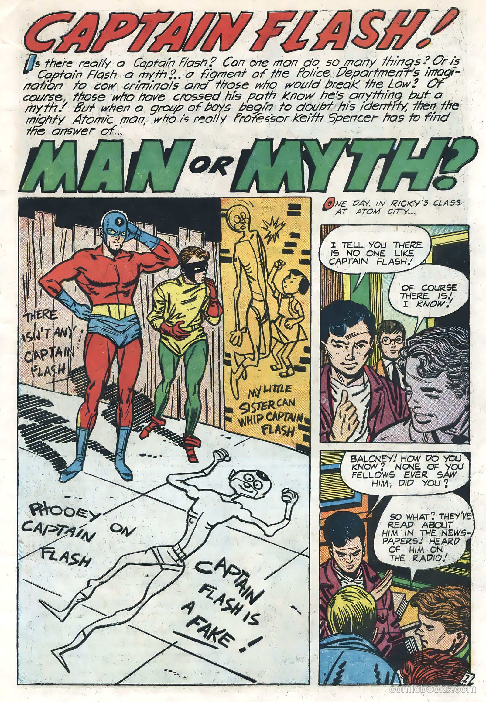 Captain Flash #4 — page 3 of 36
