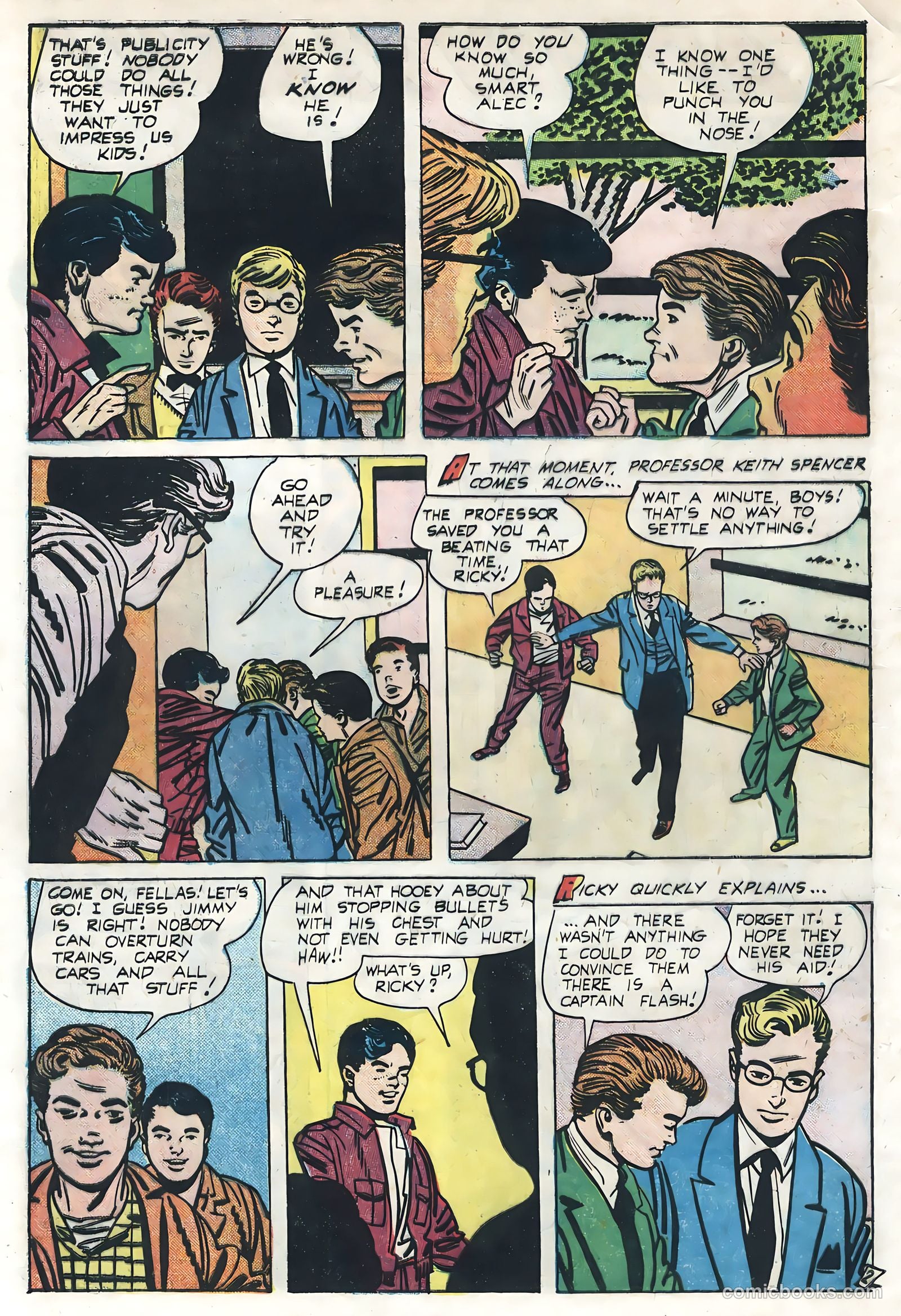 Captain Flash #4 — page 4 of 36