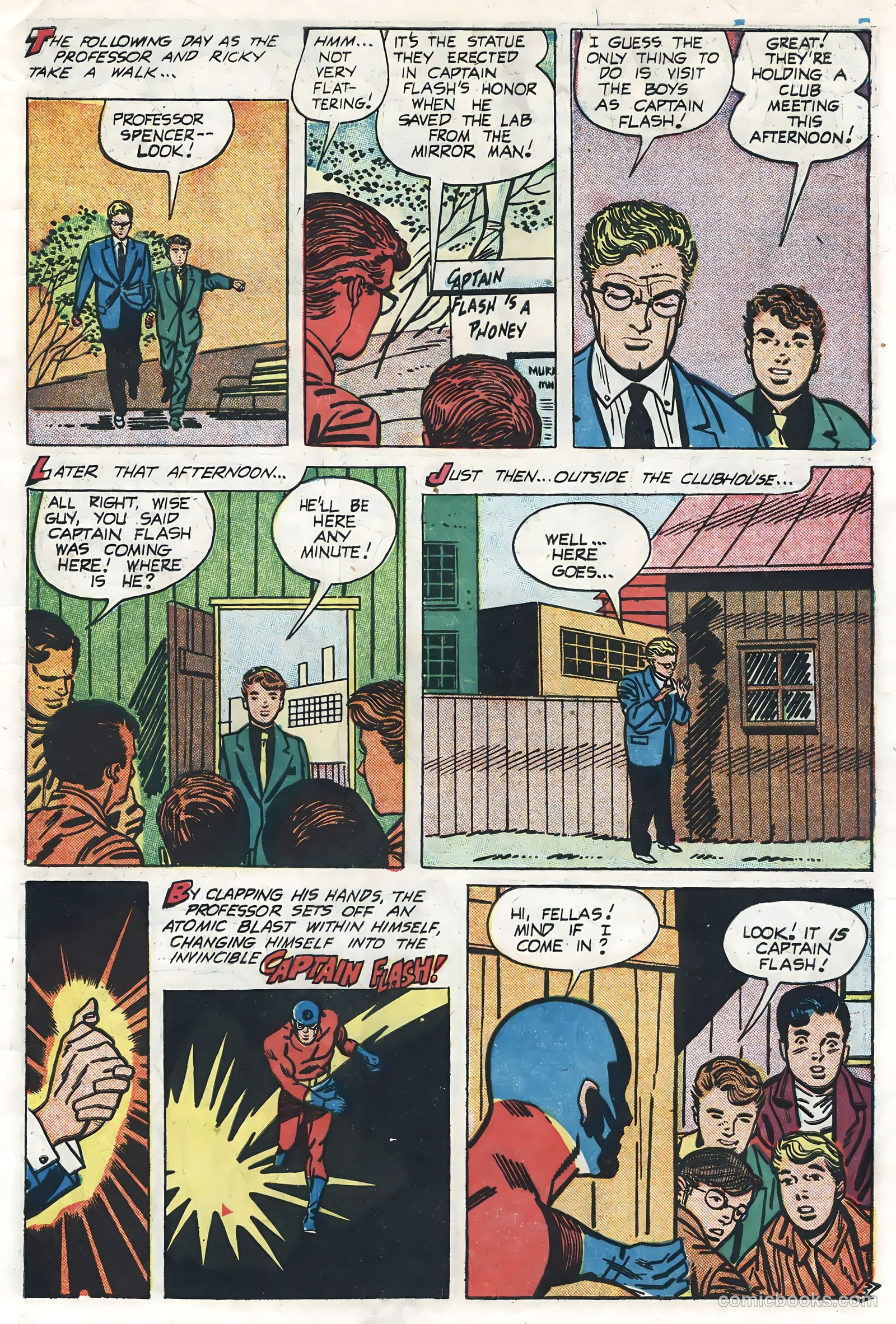 Captain Flash #4 — page 5 of 36