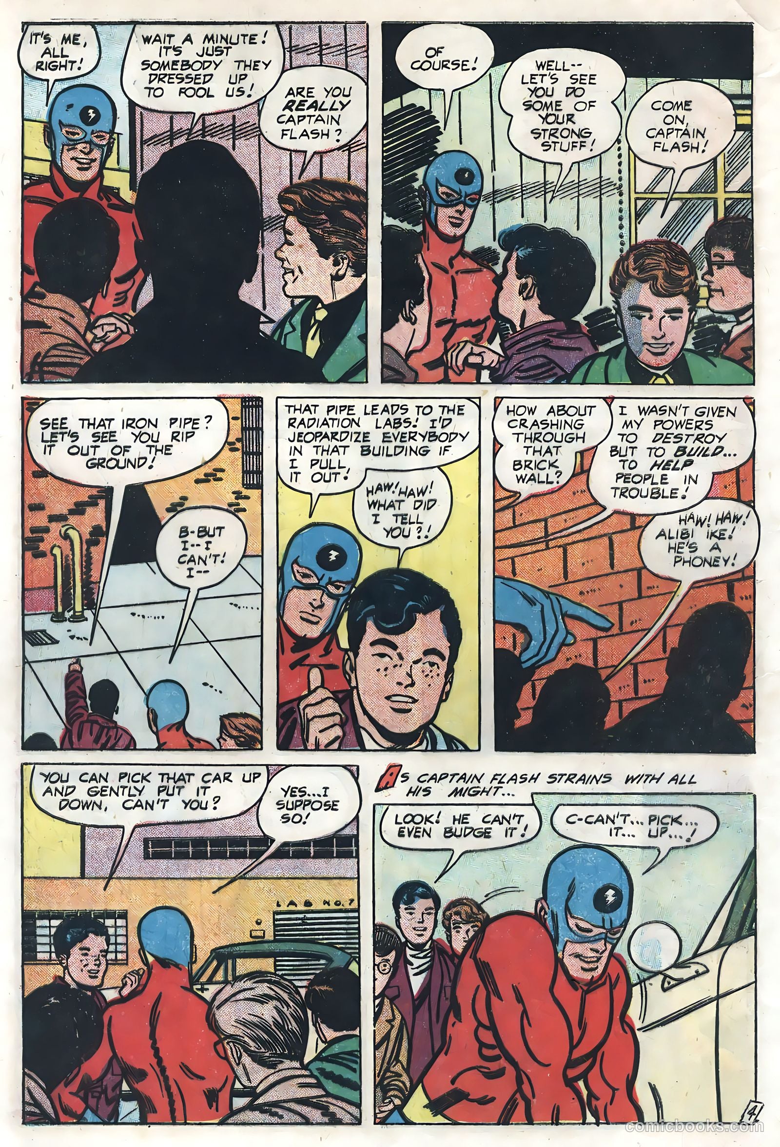 Captain Flash #4 — page 6 of 36